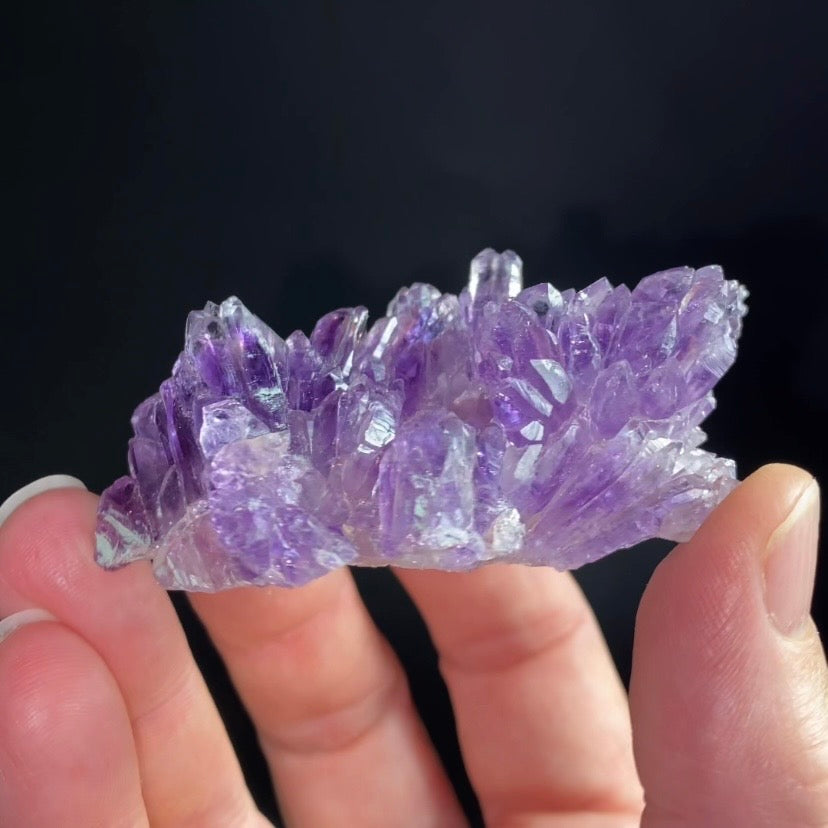 Purple Amethyst Crystal Flower from Ametista do Sul, Brazil