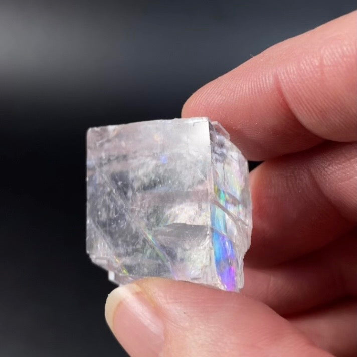 Rainbow Optical Calcite Specimen from Madagascar