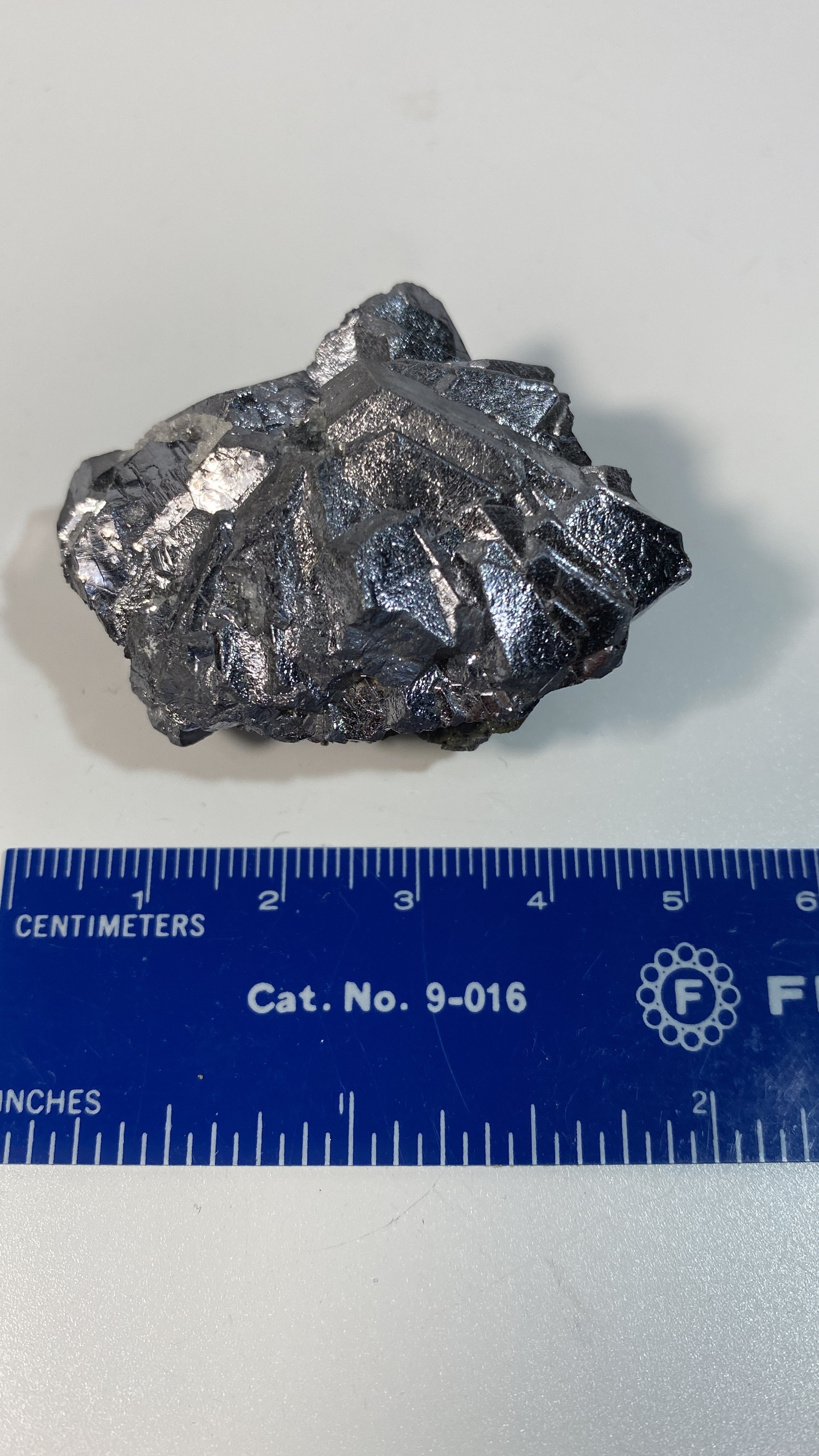 Rare 3/4 Star-Shaped Galena Crystal Cluster with Pyrite After Pyrrhotite Core from Trepca Mines, Kosovo