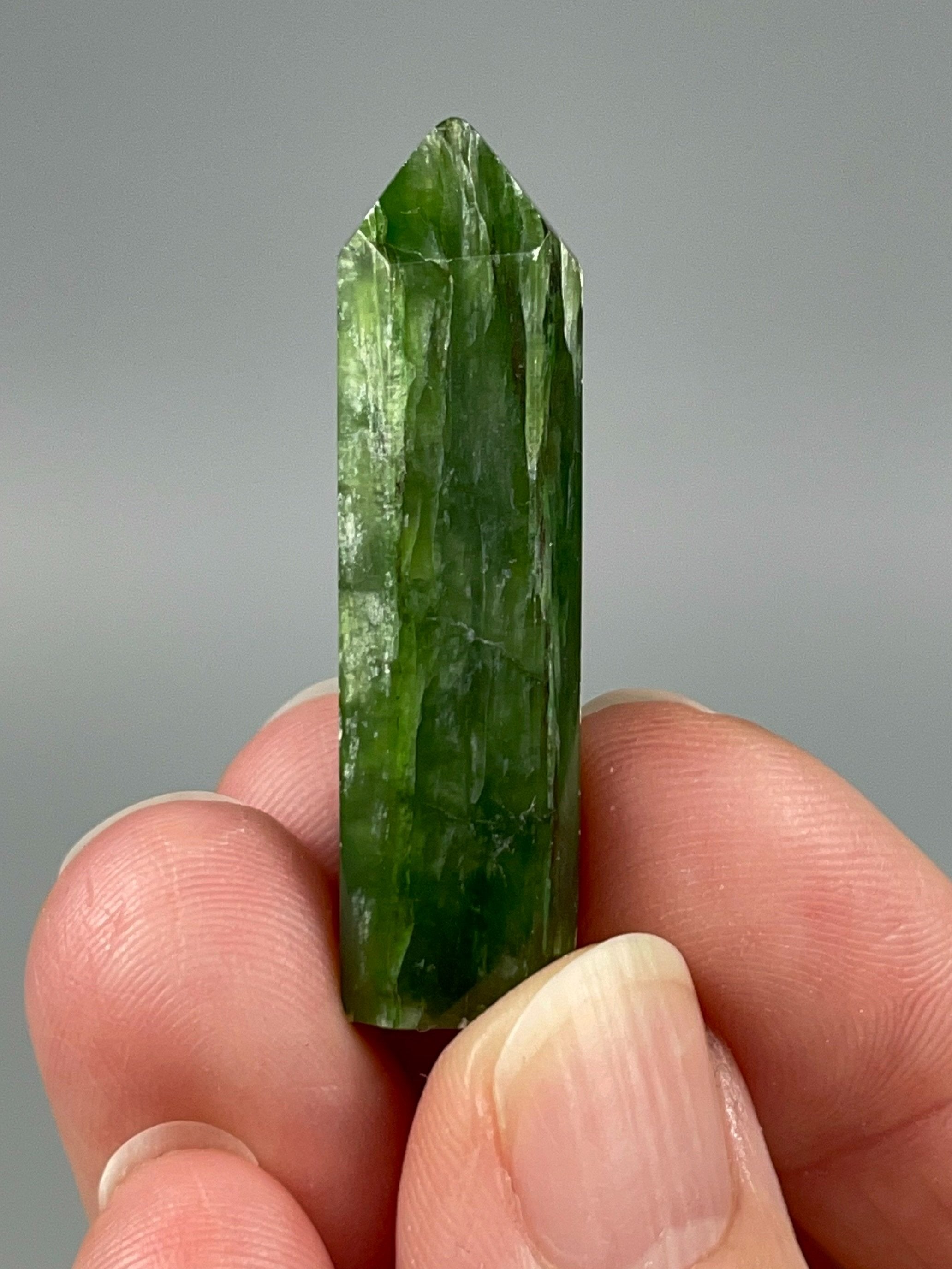 ONE (1) Nephrite Jade Polished Tower