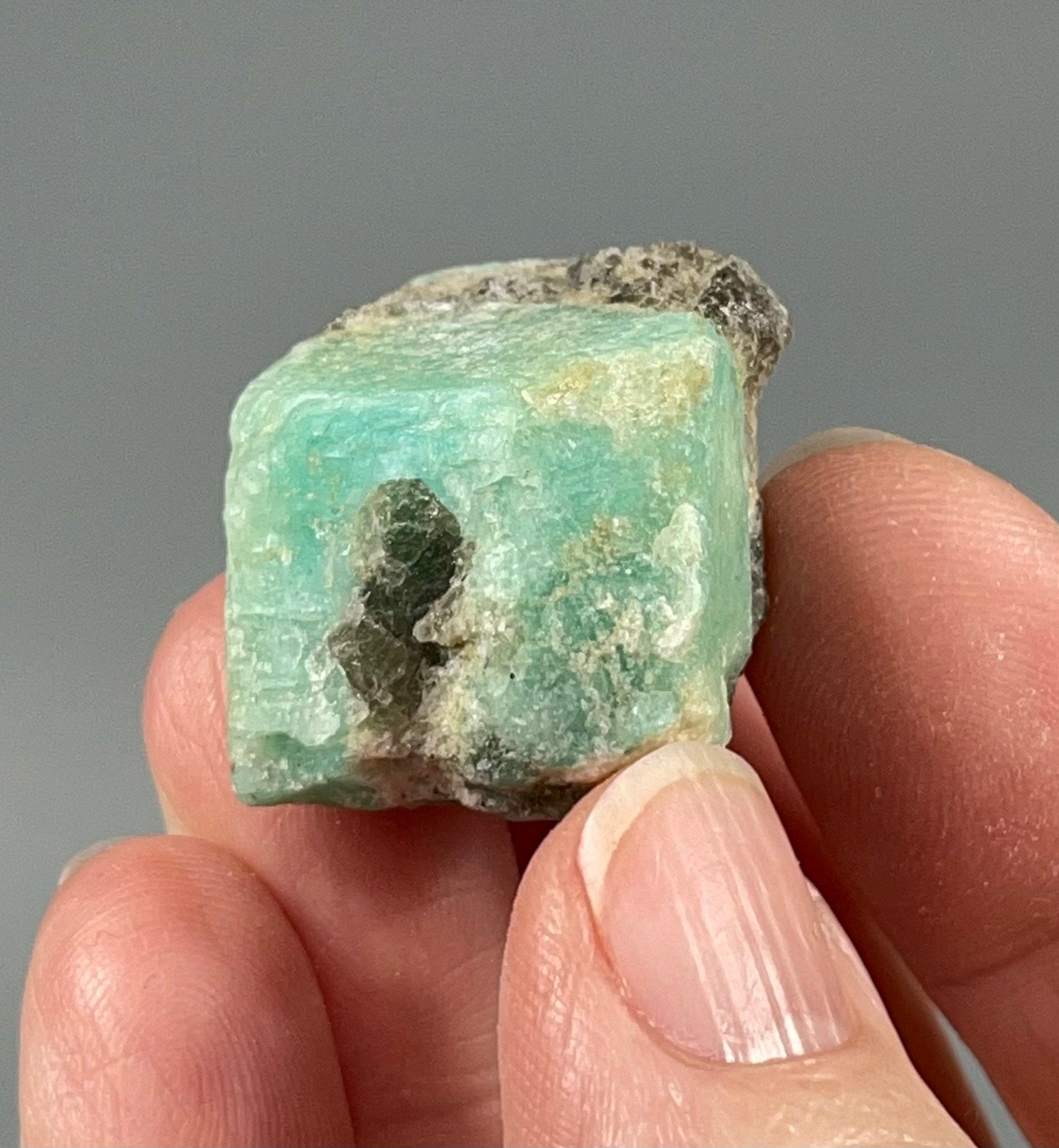 Amazonite - Green-Blue Microcline Feldspar