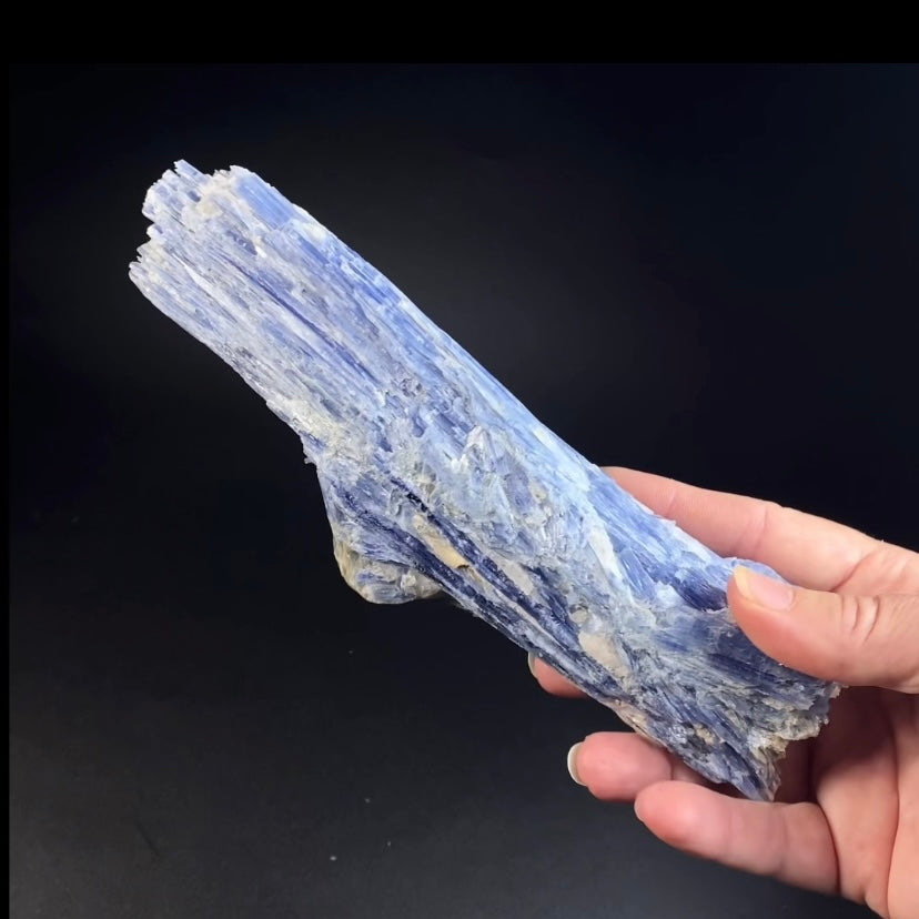 Blue Kyanite and Quartz Specimen from Minas Gerais, Brazil