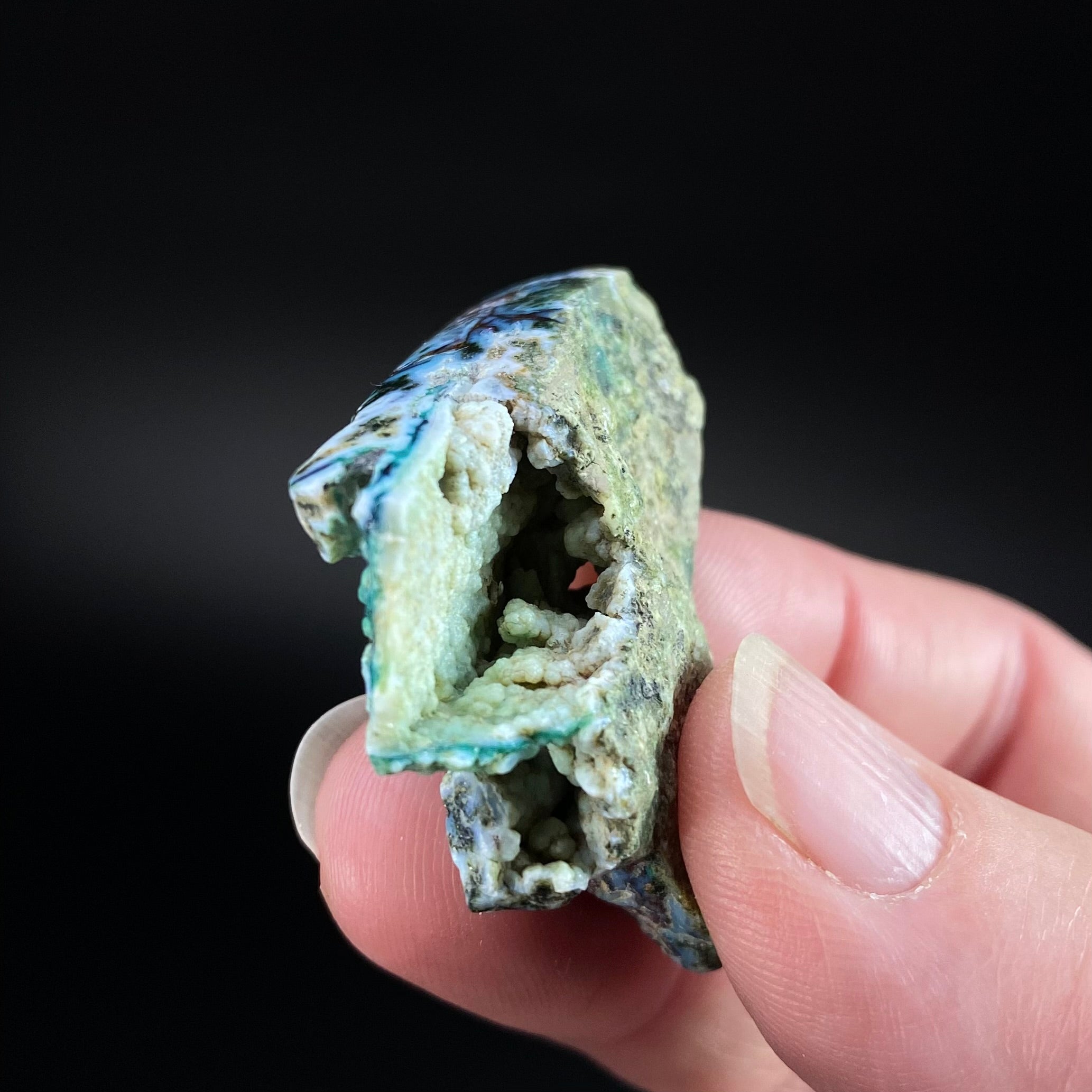 Chrysocolla & Copper Indonesian Copper Web Specimen