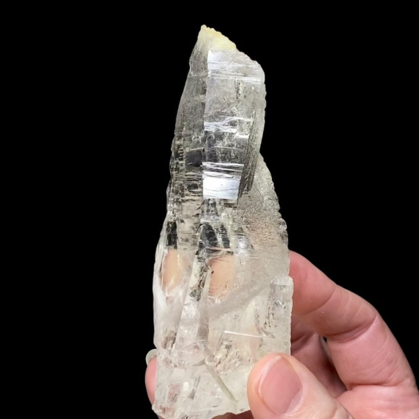 Himalayan Hydrothermal Etched Clear Nirvana Quartz Crystal