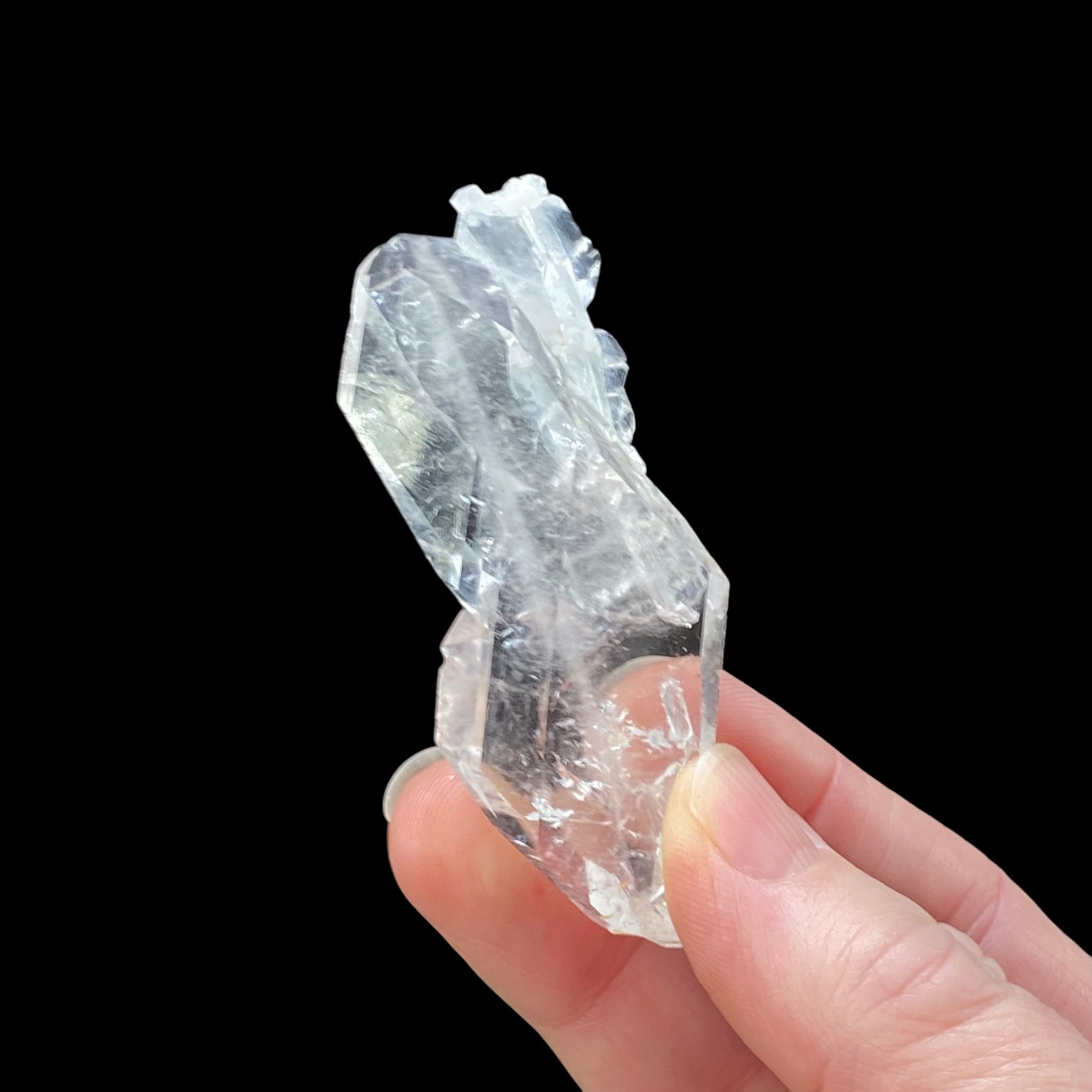 Tabular Faden Quartz Crystal Cluster