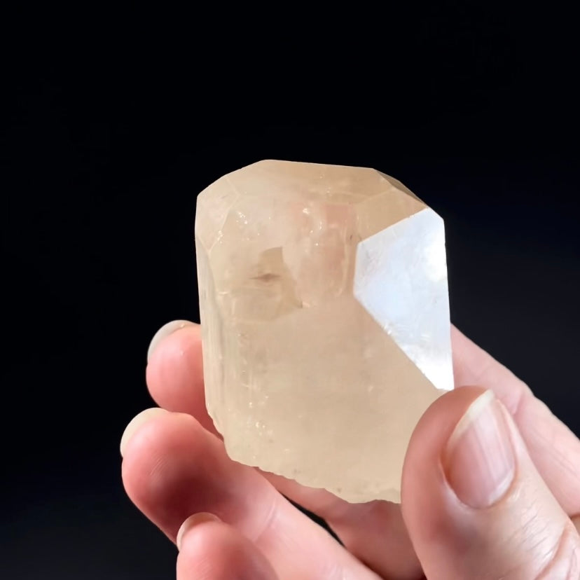 Extra Large Champagne Topaz Crystal with Complete Termination