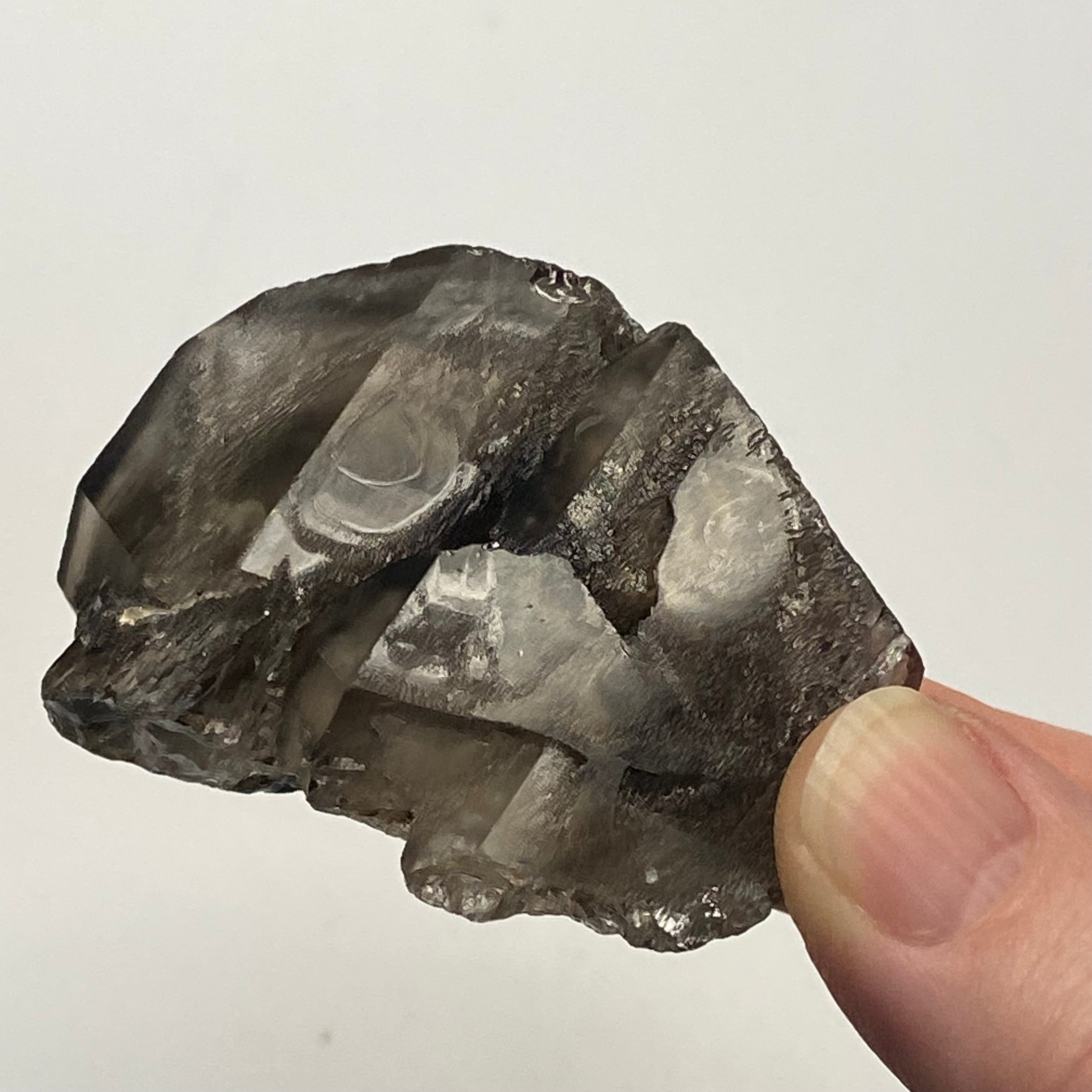 Smoky Elestial Quartz from Minas Gerais, Brazil