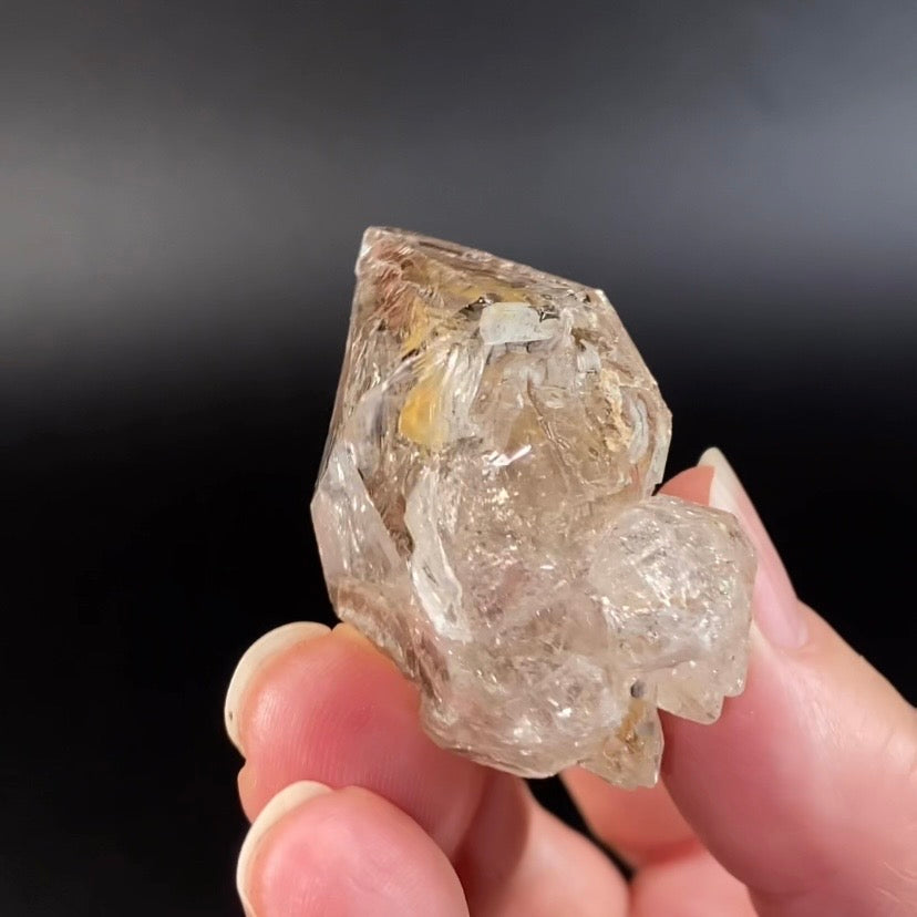 Double Terminated Fenster Window Quartz Crystal