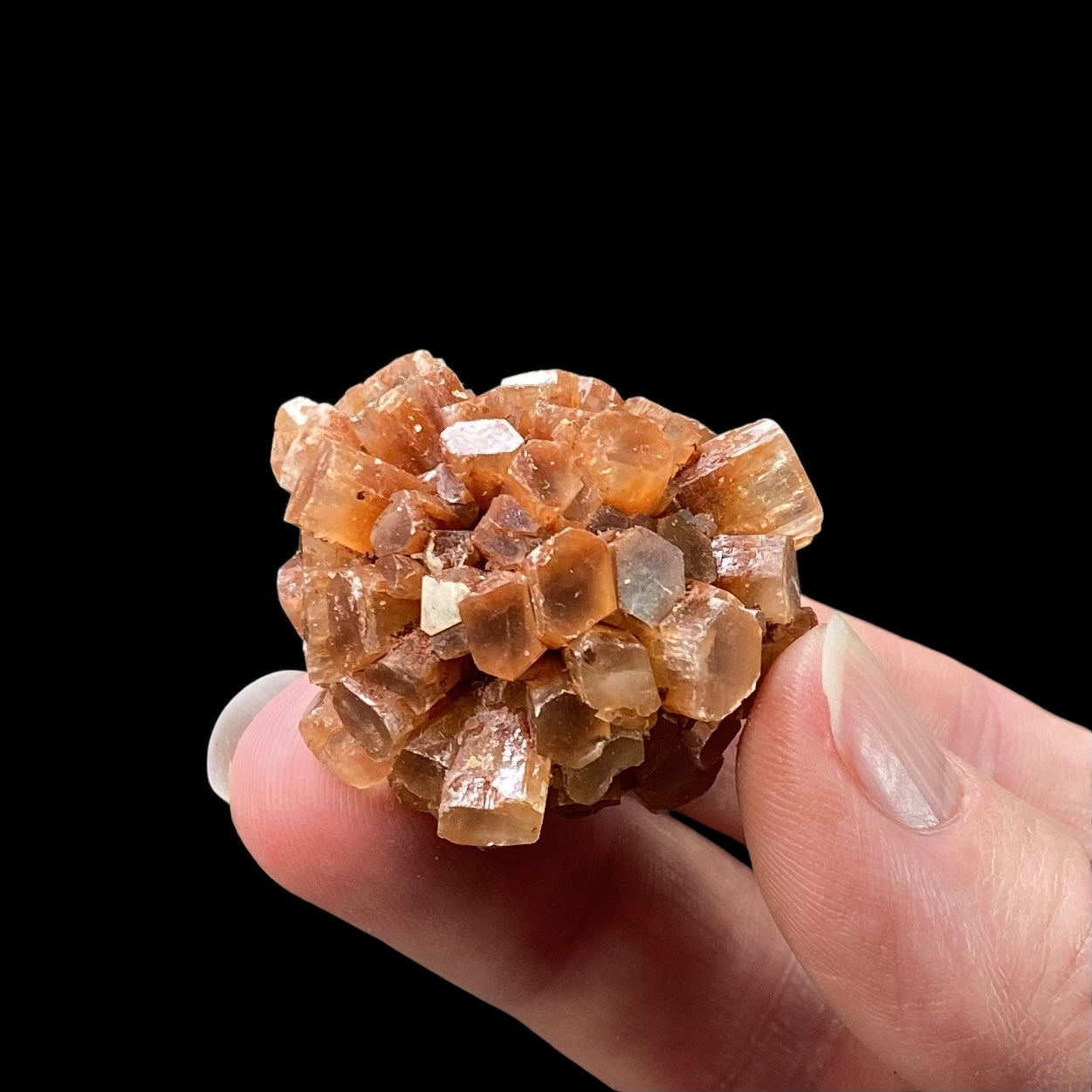 Aragonite Sputnik Cluster, Minerals of Morocco