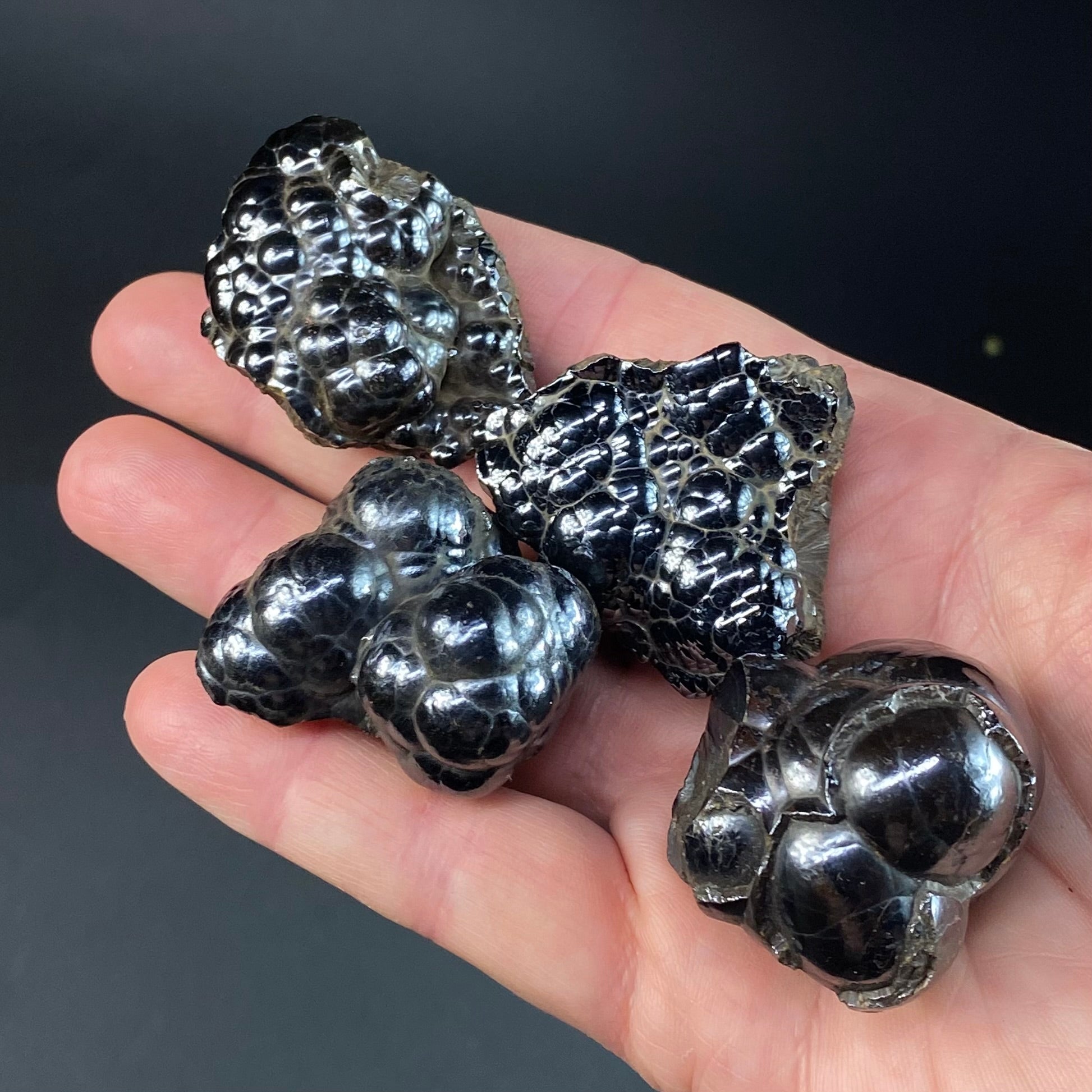 Botryoidal Hematite Specimen from Morocco
