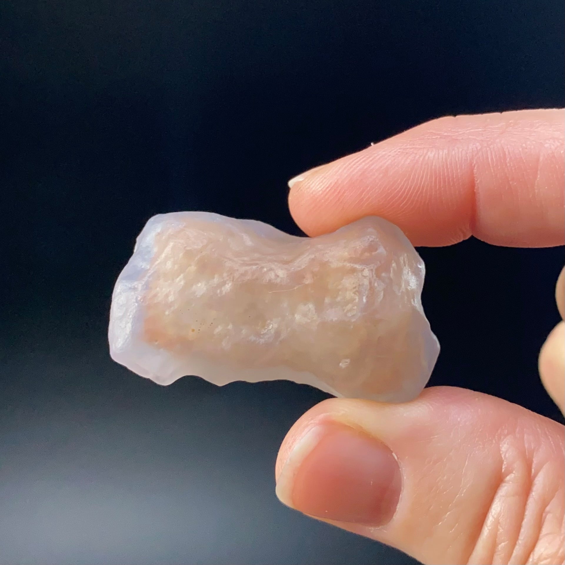 Gobi Desert Agate with Moving Sand Inclusions