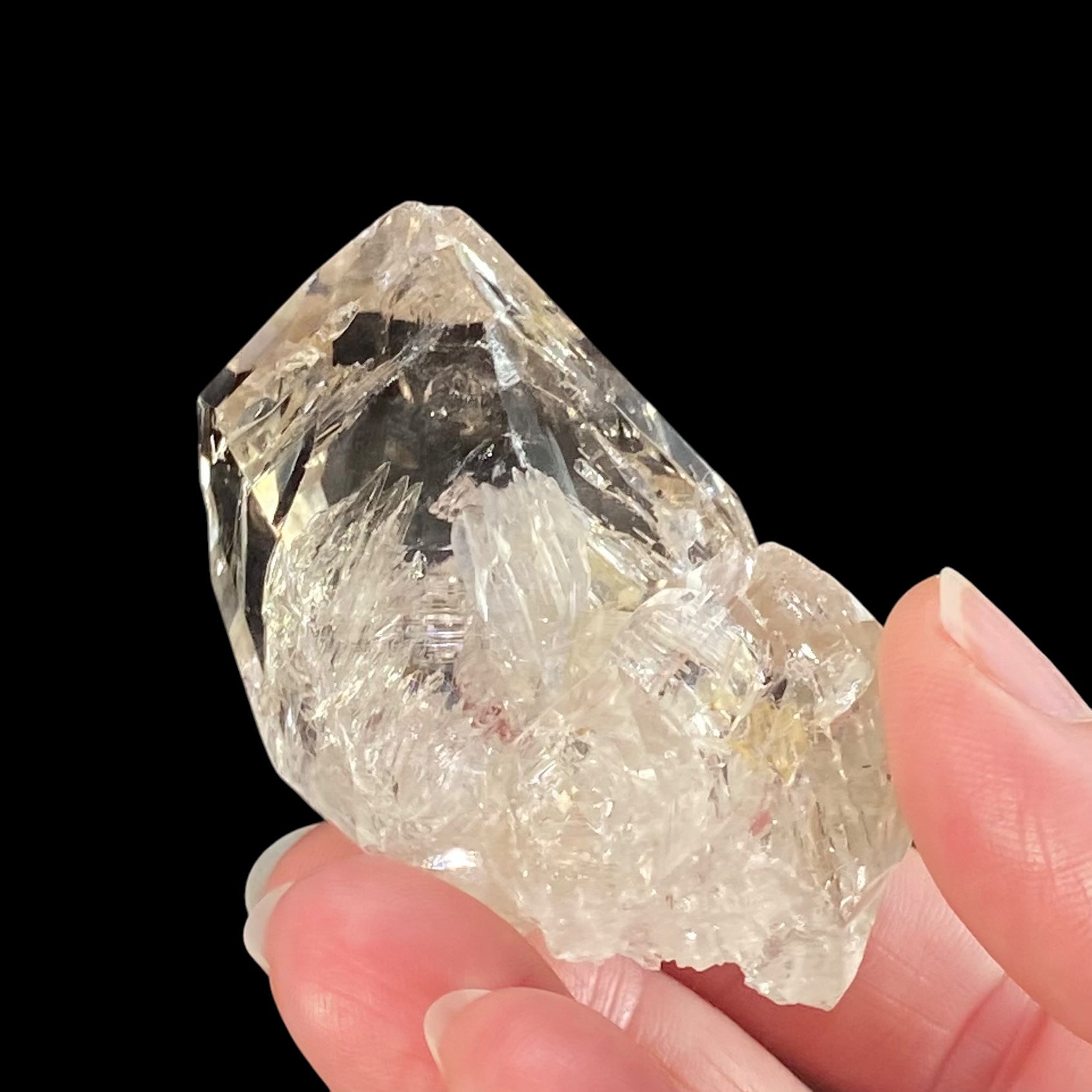 High Grade Clear Fenster Quartz Crystal