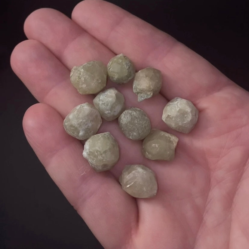 Yellow Green Grossular Garnet Crystal from Mohmand District, Pakistan