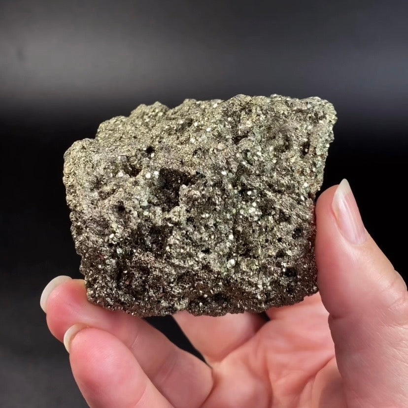 Pyrite Cluster from Peru - Natural Mineral Specimen
