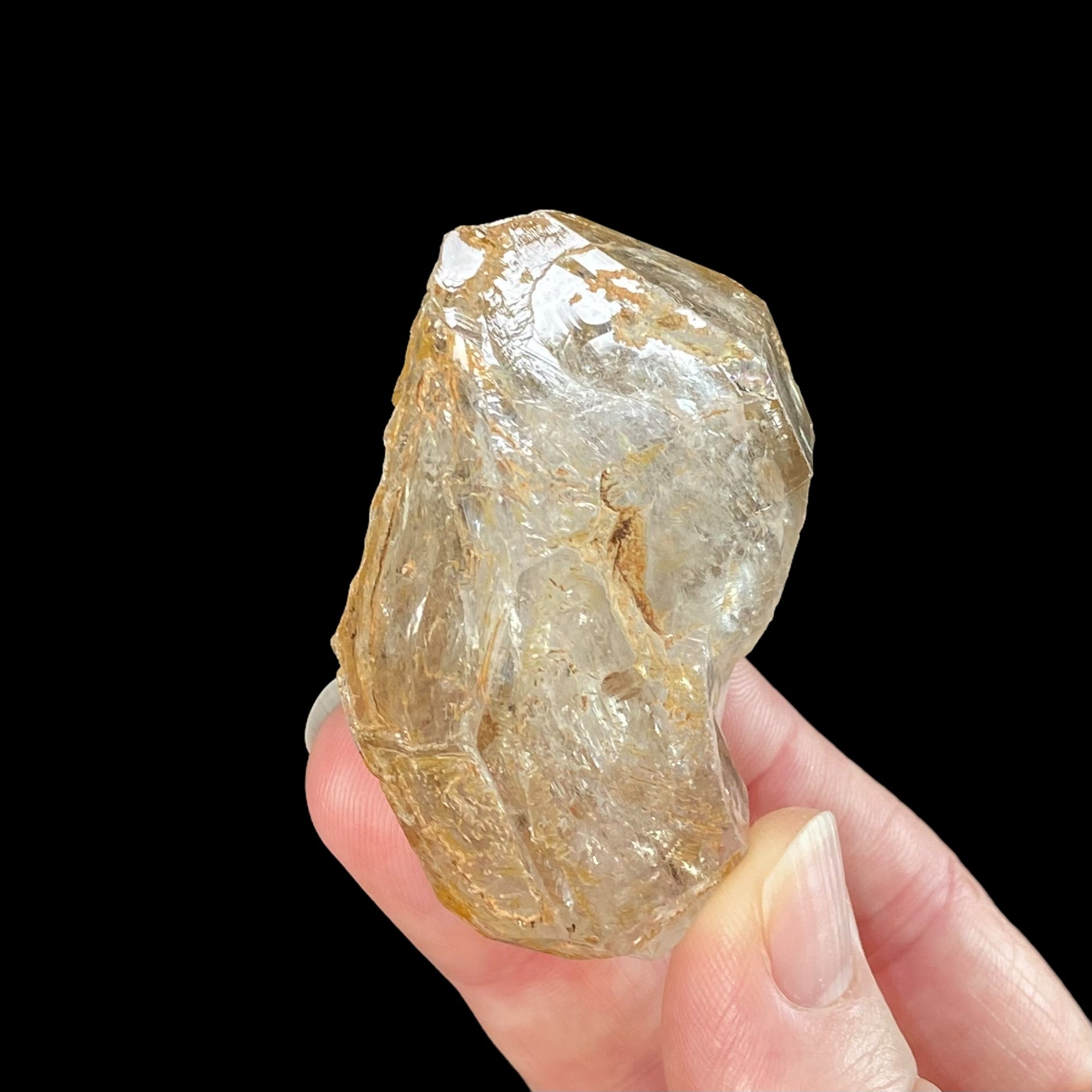 Double Terminated Fenster Quartz Crystal
