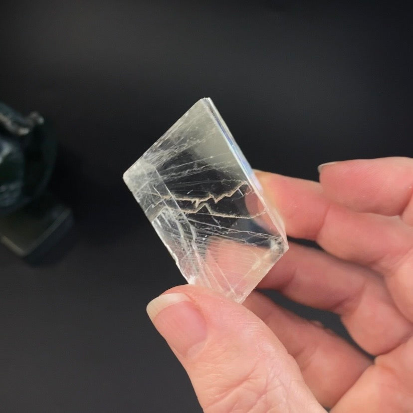 Rainbow Iceland Spar Optical Calcite Specimen from Brazil