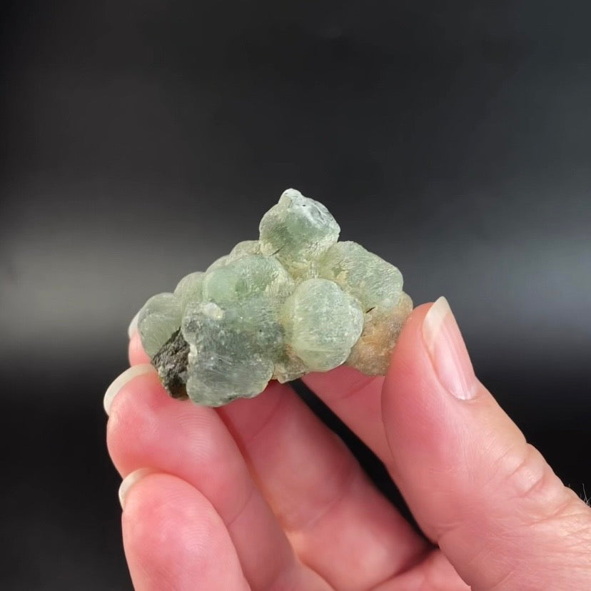Botryoidal Prehnite Specimen with Epidote, Kayes Region, Mali