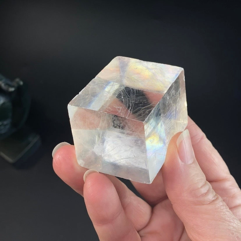 Rainbow Iceland Spar Optical Calcite Specimen from Brazil