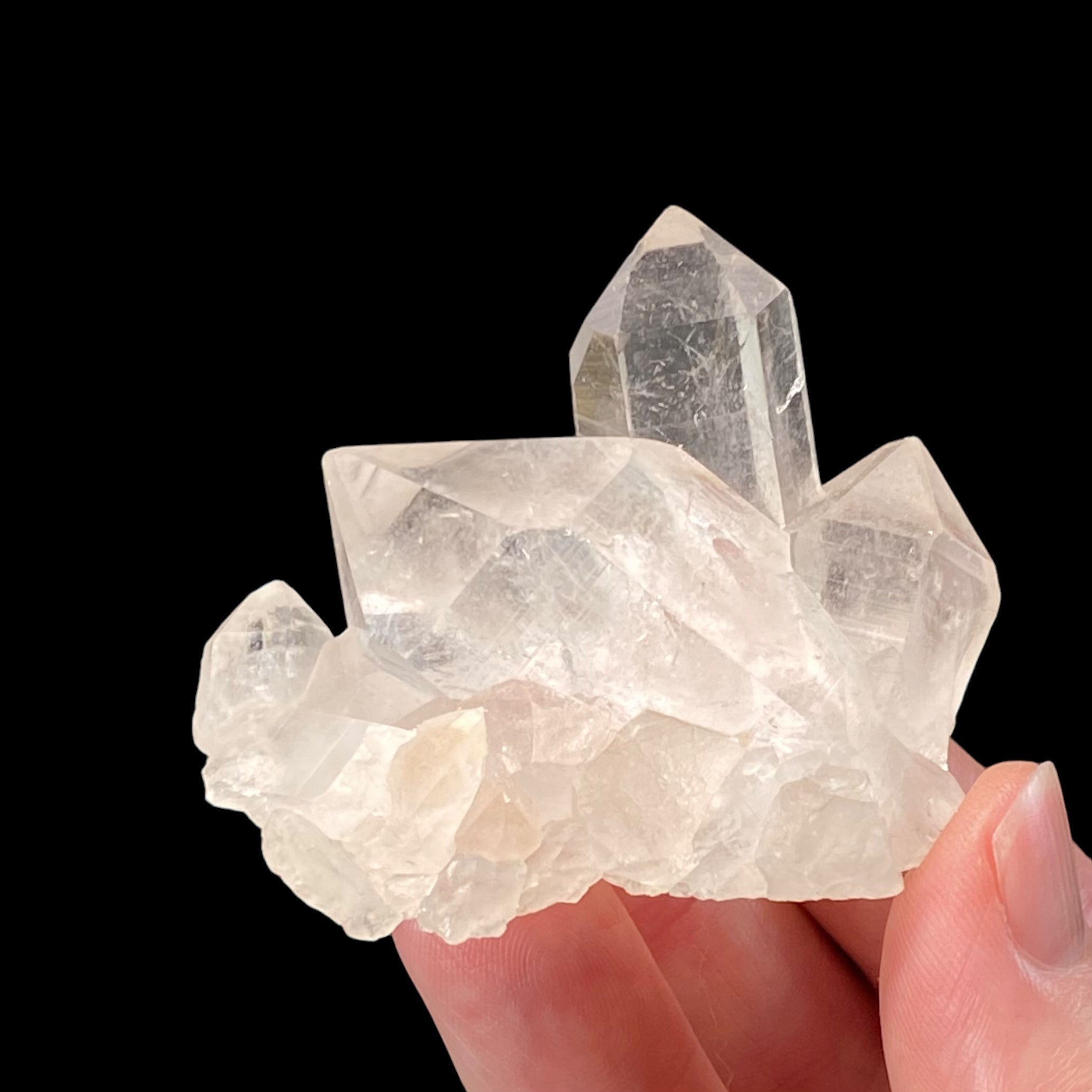 Himalayan Clear Quartz Crystal with Record Keepers