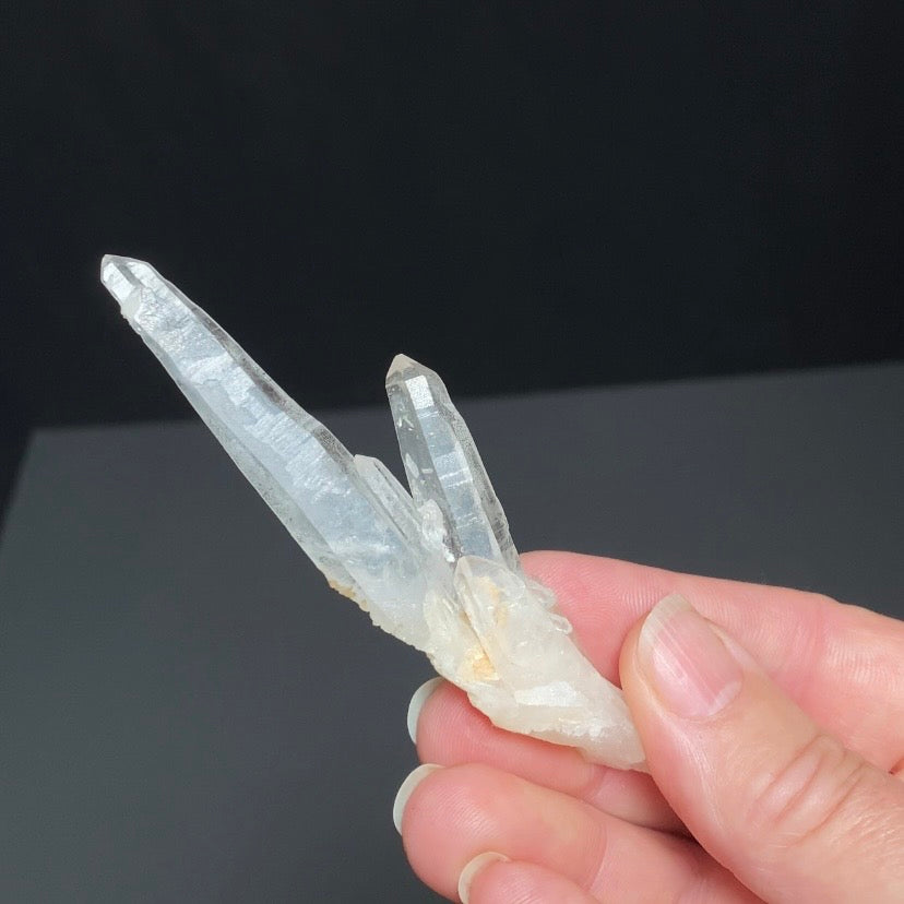 V Shaped Twin Quartz Crystal Cluster