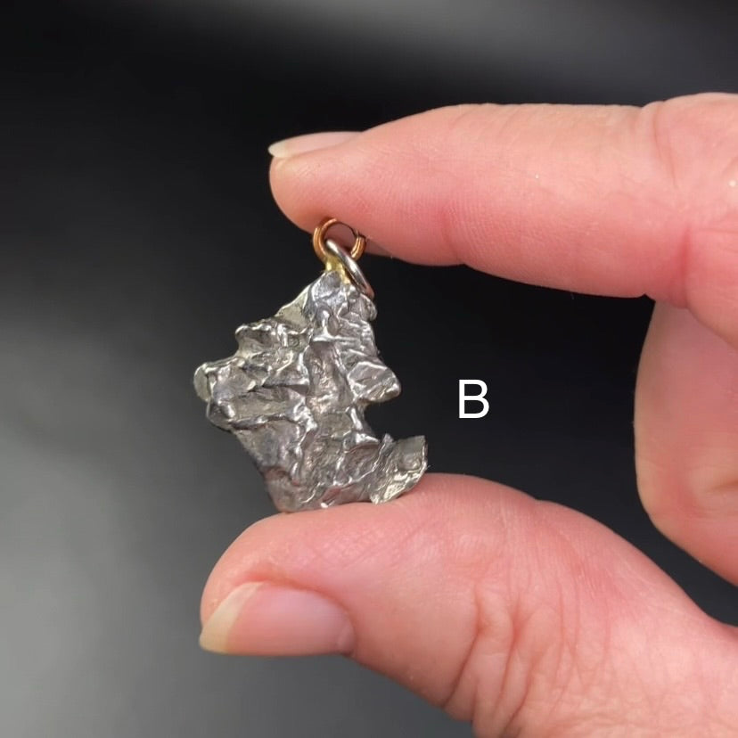 Campo del Cielo Meteorite Pendant – Authentic Iron Meteorite Jewelry from Argentina