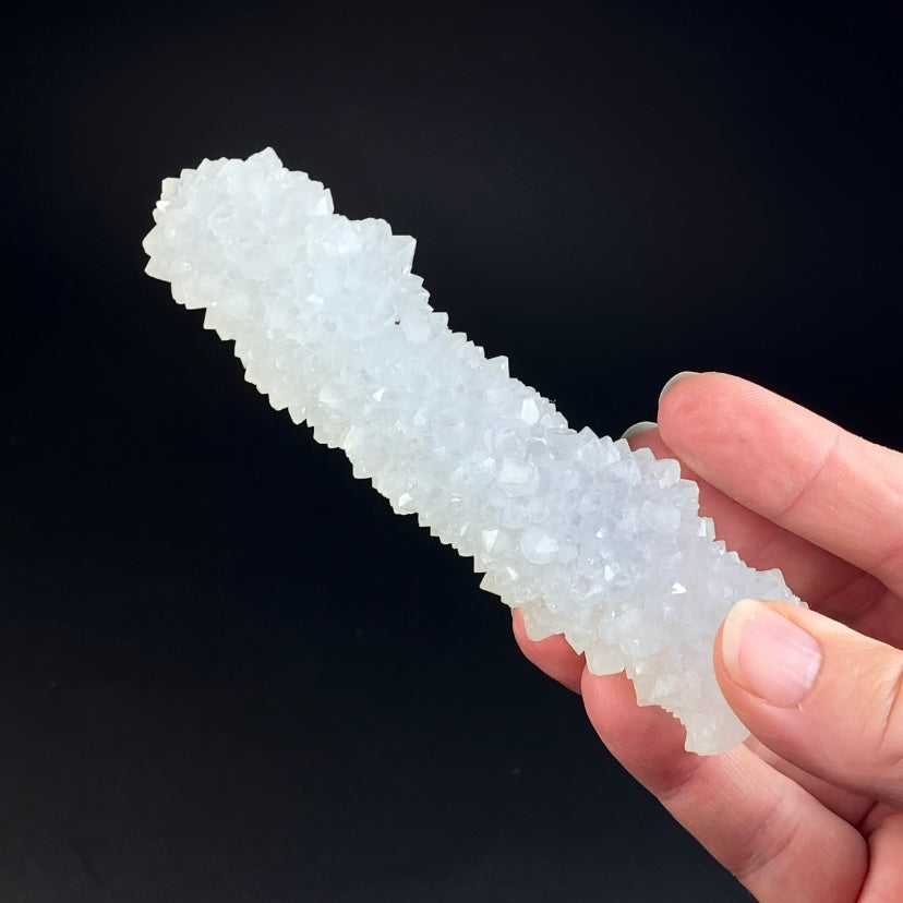 Clear Quartz Stalactite with Agate Core, Maharashtra, India