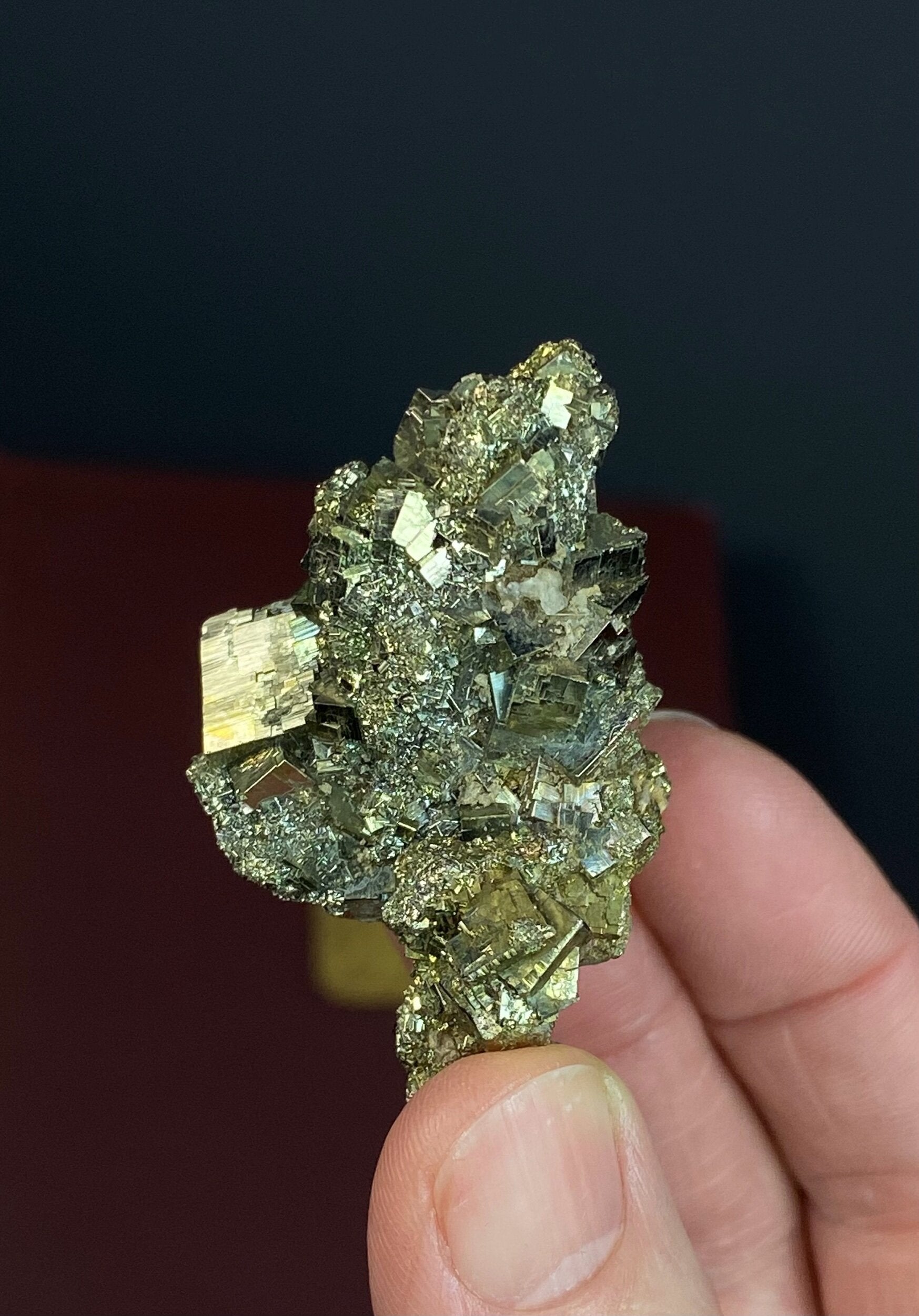 Pyrite Cluster from Trepca Mine Complex, Kosovo