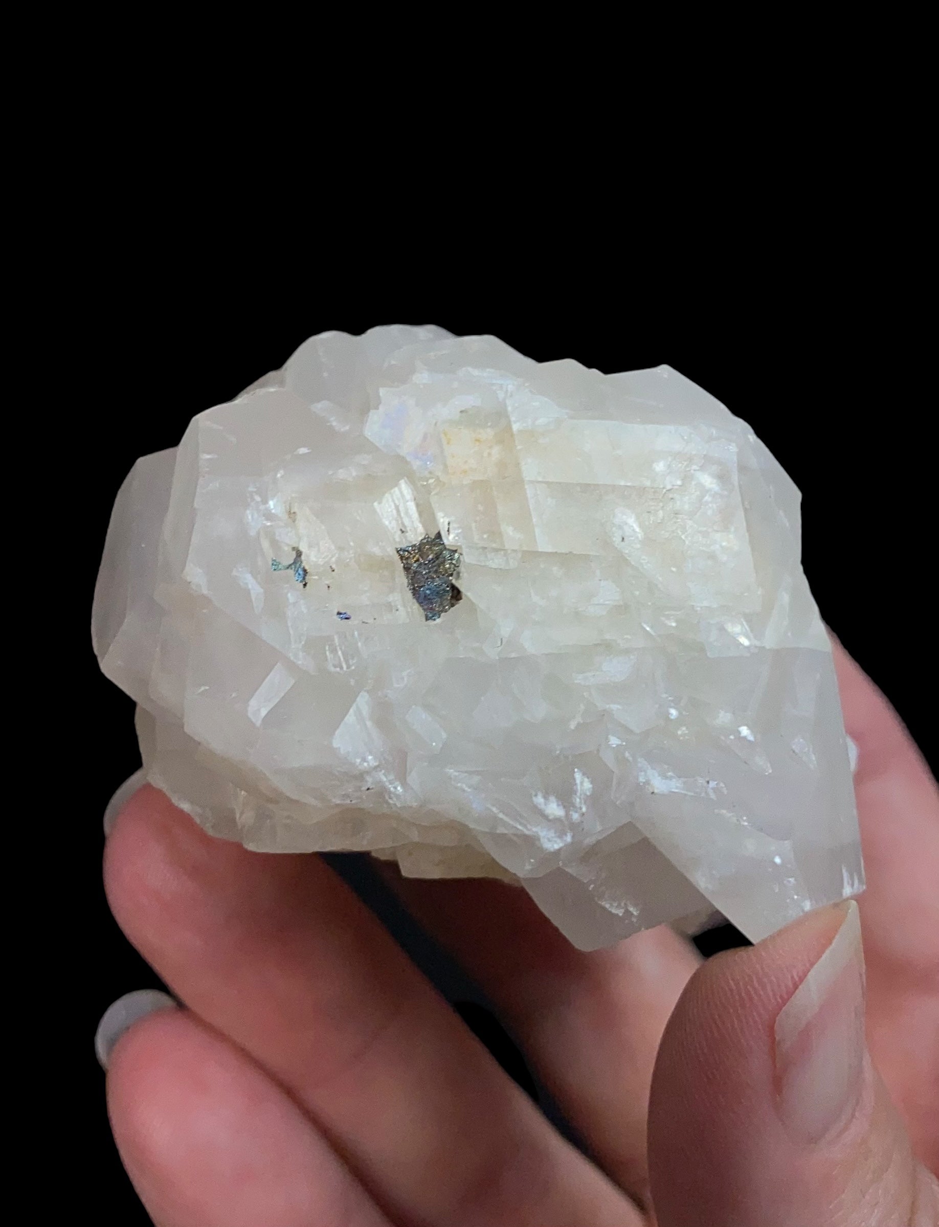 Fluorescent Calcite Specimen