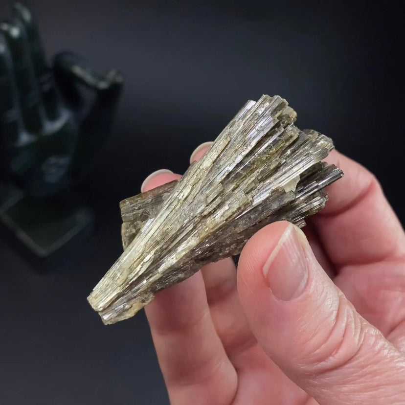 Epidote Fan Crystal Cluster