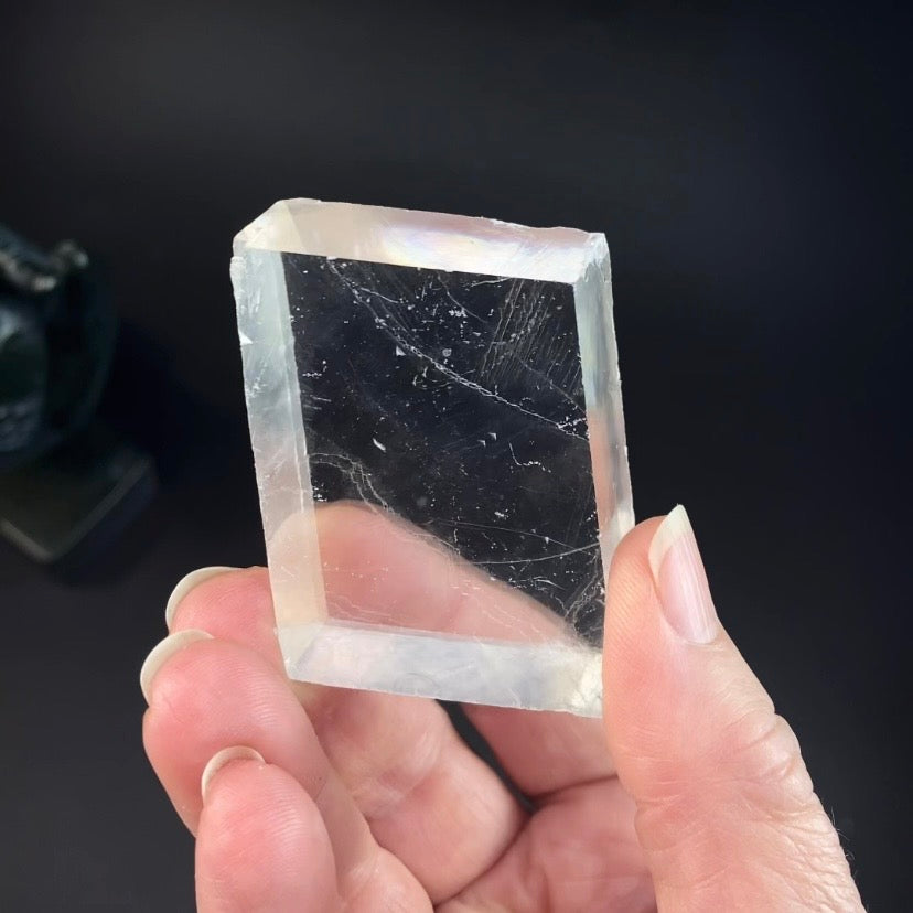 Rainbow Iceland Spar Optical Calcite Specimen from Brazil