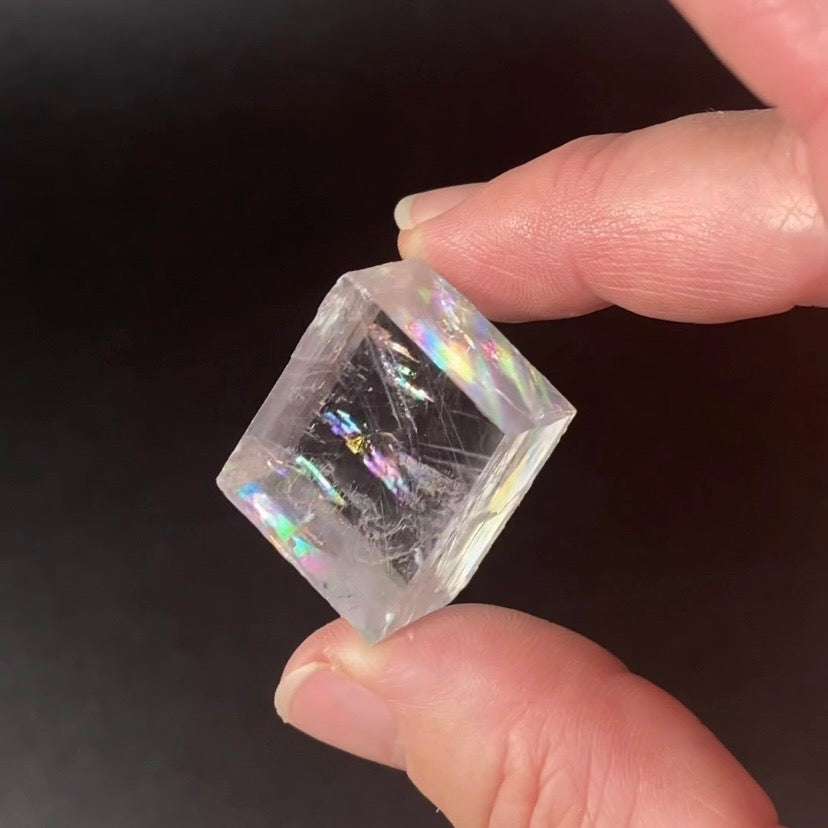 Rainbow Optical Calcite Specimen from Madagascar