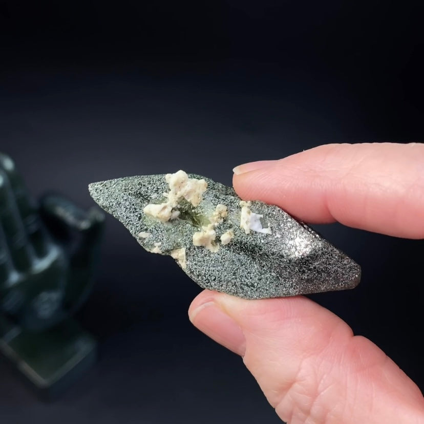 Titanite Sphene Crystal with Chlorite Surface