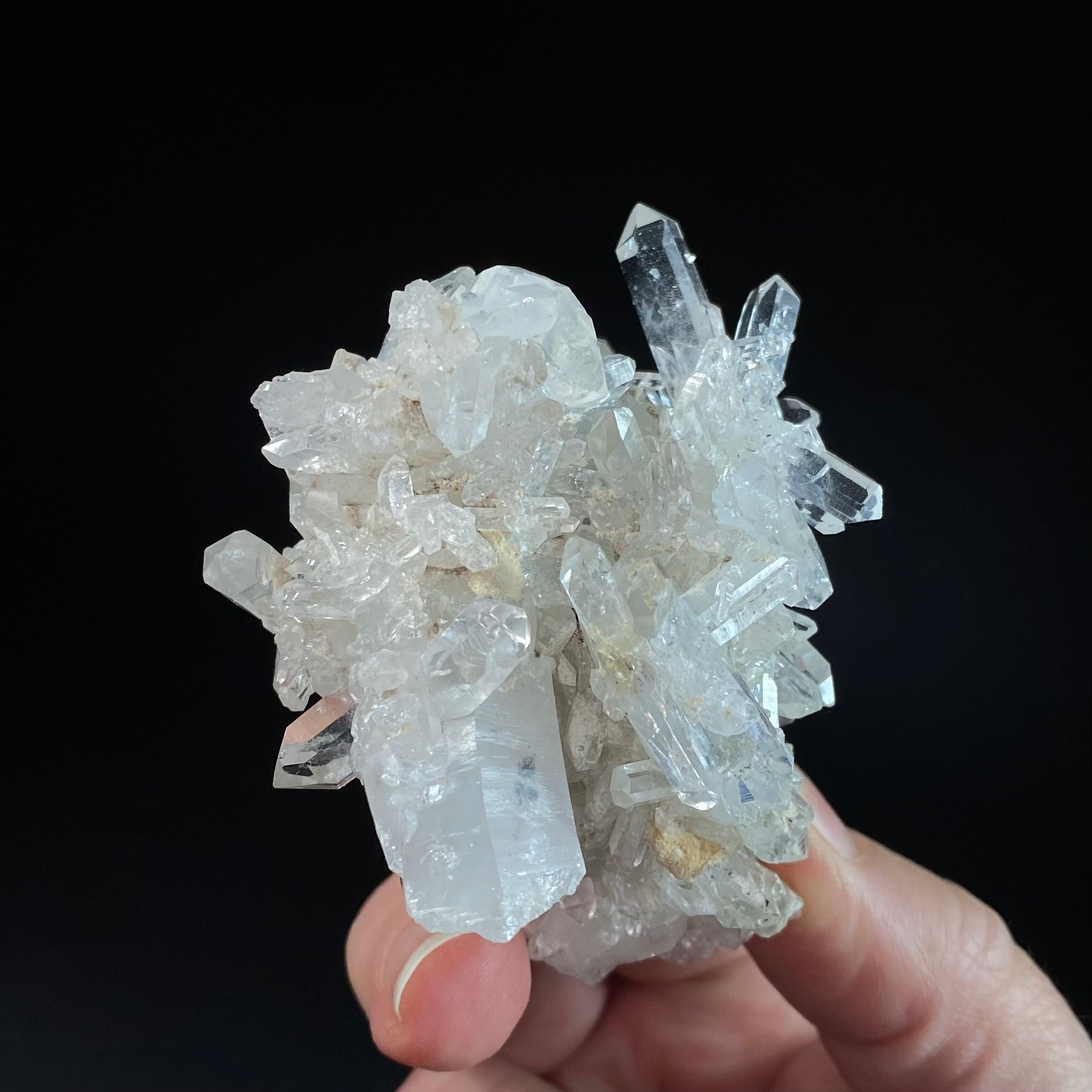 Clear Quartz Crystal Cluster, Balochistan, Pakistan