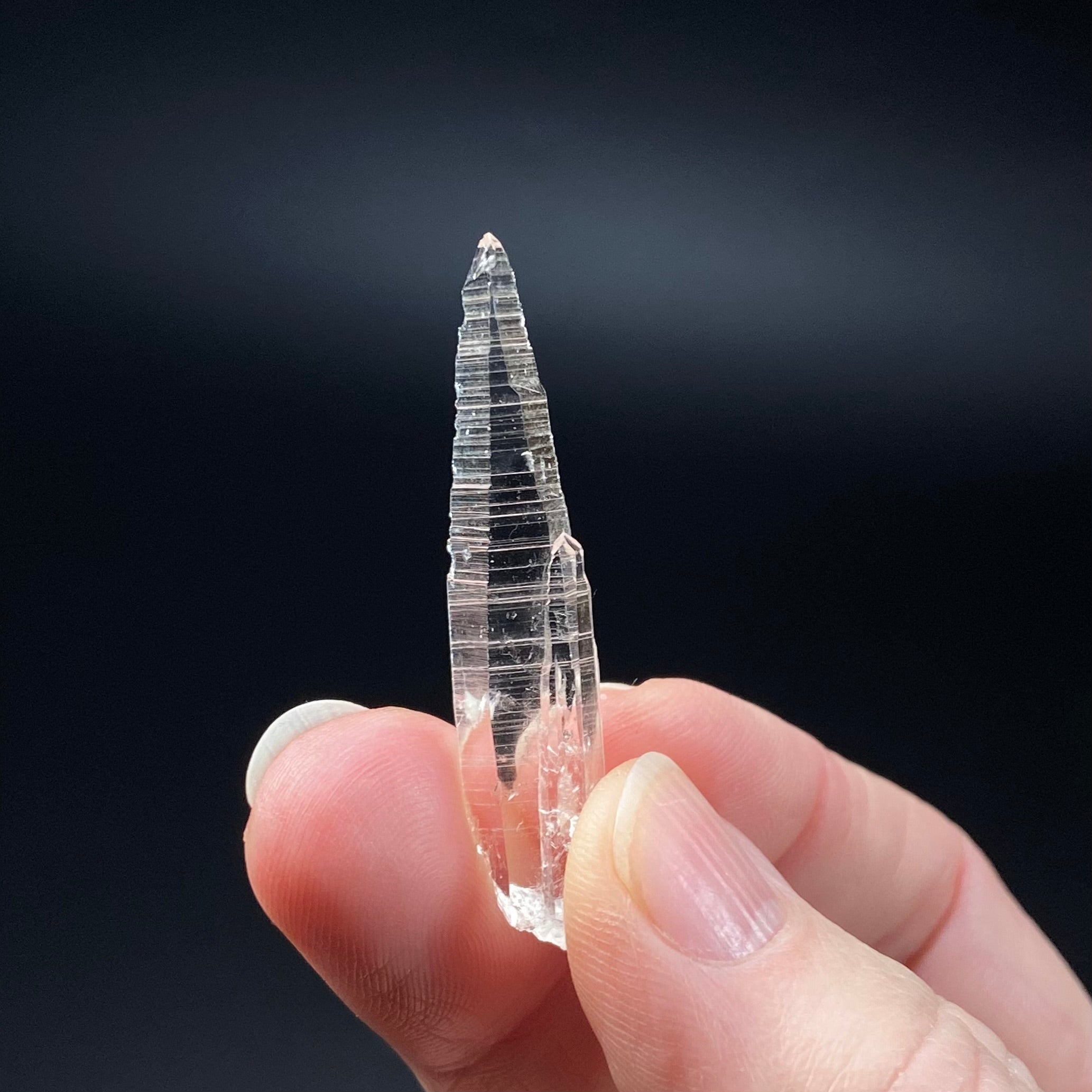 Muzo Habit Lemurian Quartz Crystal from Santander, Colombia