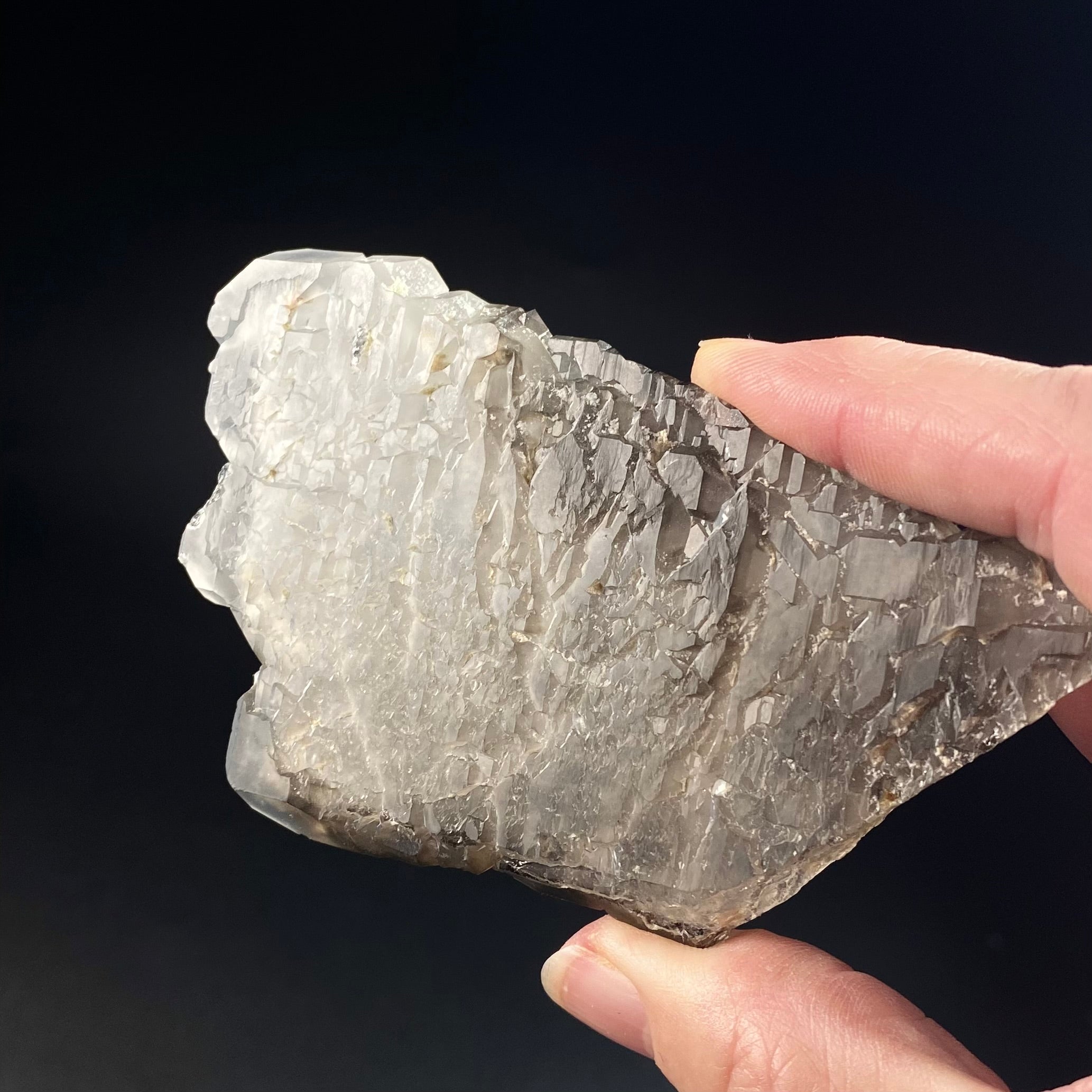 Unique Tabular Smoky Quartz Crystal