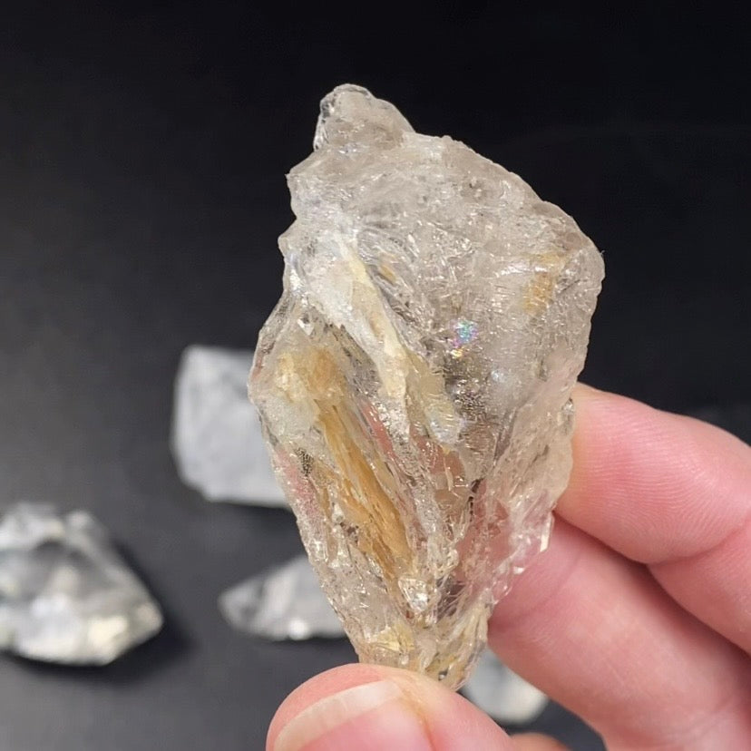Fenster Quartz Crystal with Multiple Record Keepers