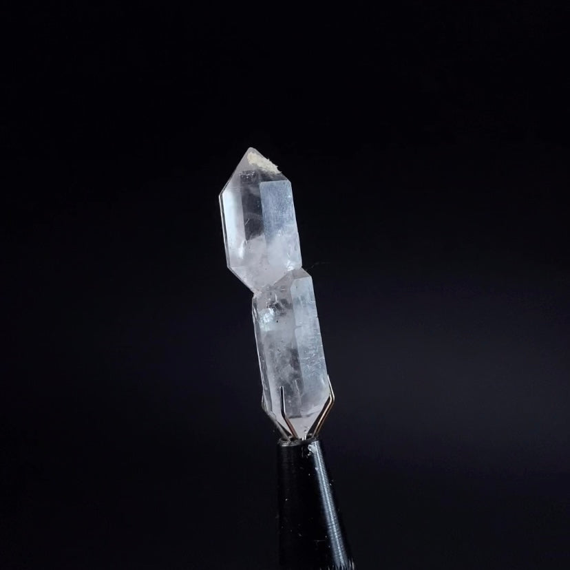 Double Terminated Stacked Twin Quartz Crystal