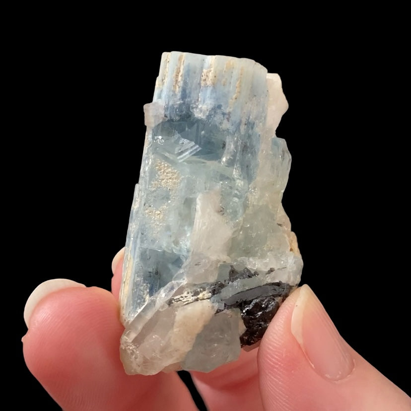 Unique Blue Aquamarine Crystal Shigar Valley, Pakistan