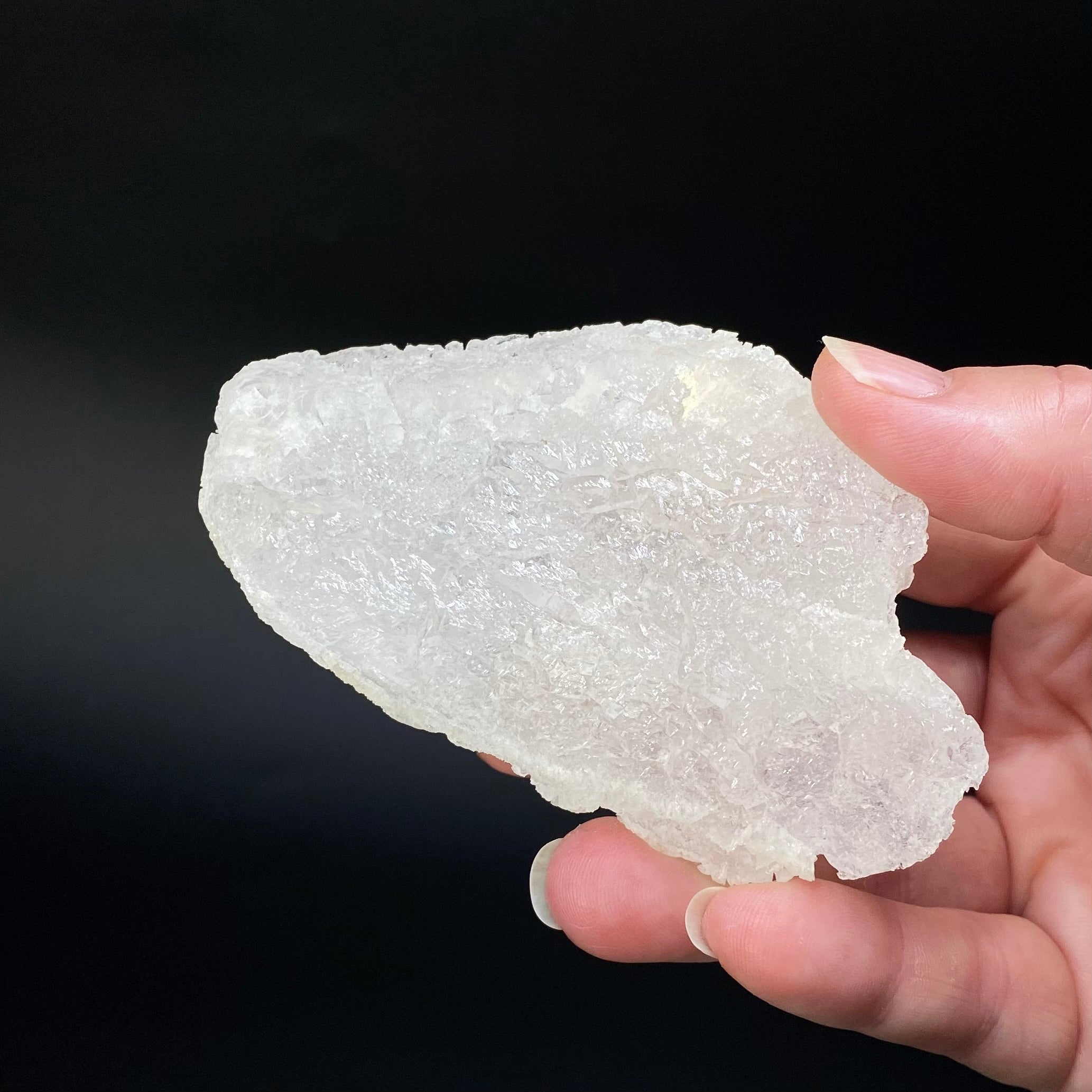 Etched Pollucite Crystal from Laghman, Afghanistan
