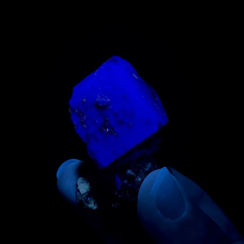 Green and Purple Cubic Fluorite Specimen, Okorusu Mine, Namibia