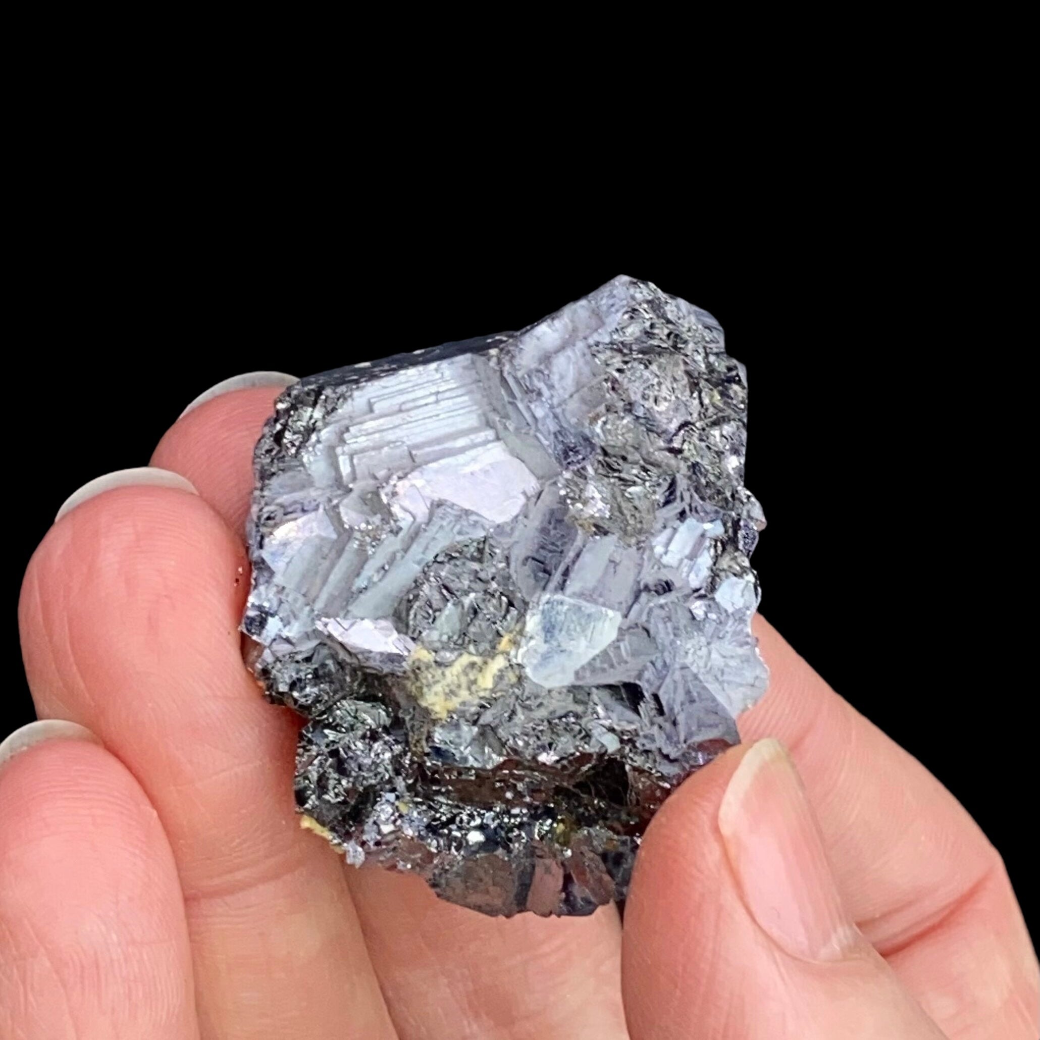 Galena Cluster with Dolomite from Trepça Mine Complex, Kosovo
