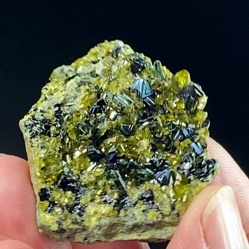 Magnetite, Epidote & Diopside Crystal Cluster, Afghanistan