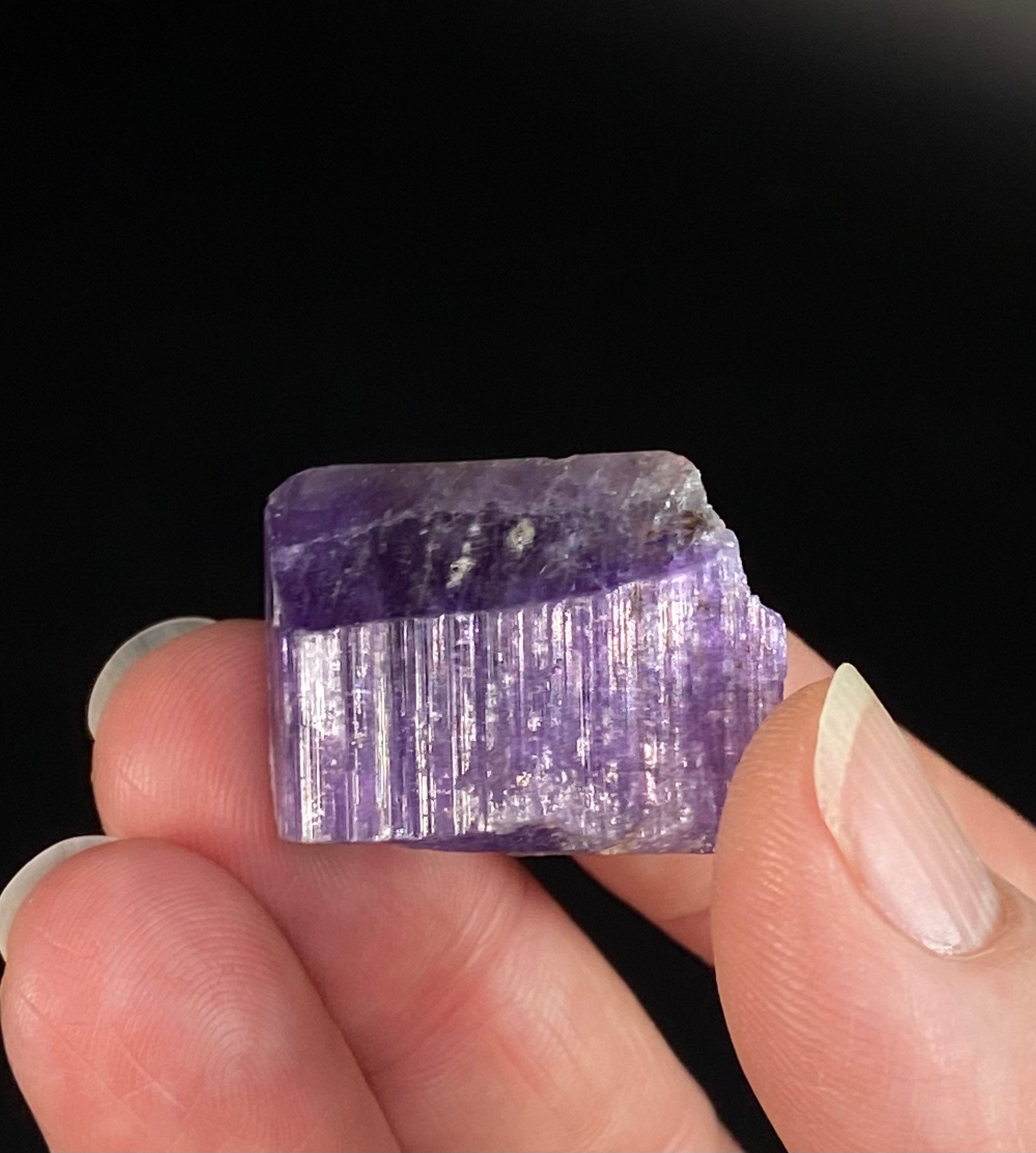 Terminated Purple Apatite Specimen from Afghanistan