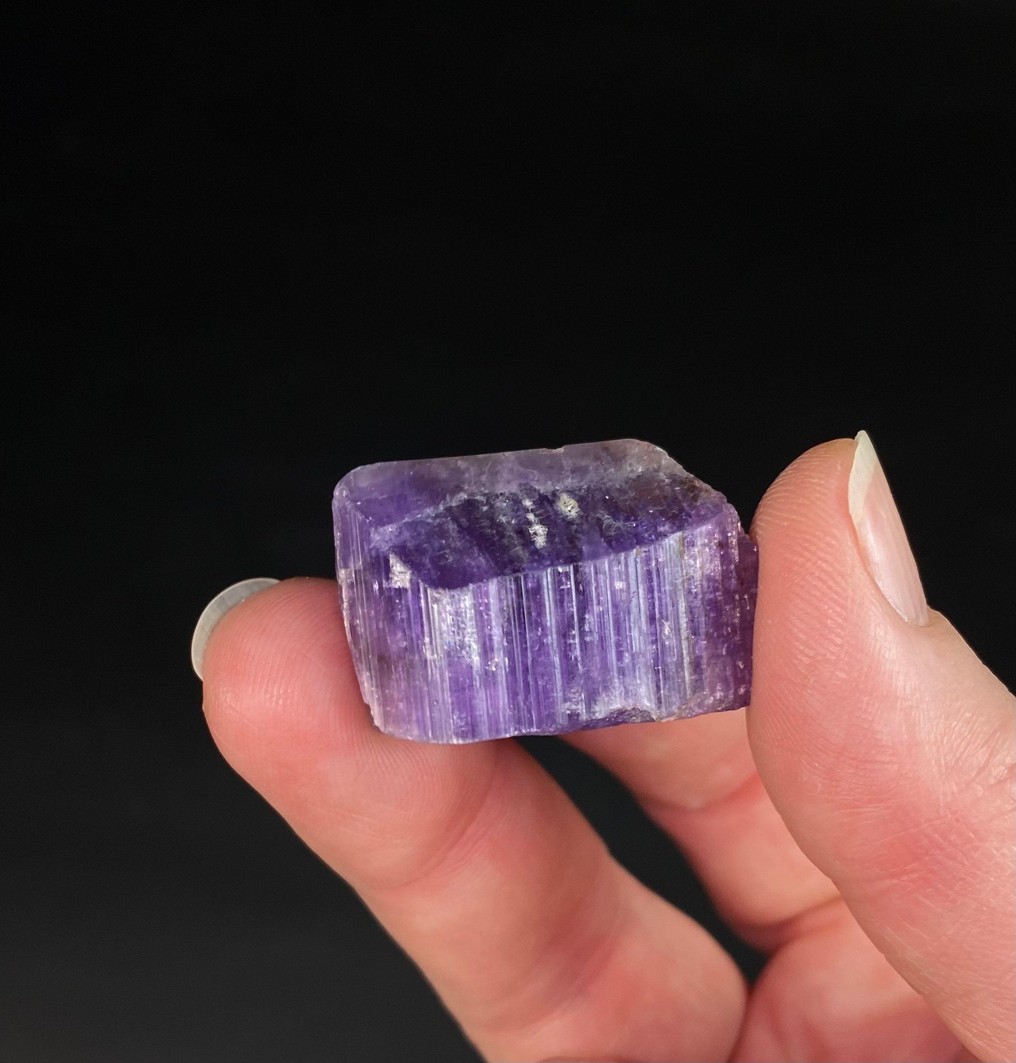 Terminated Purple Apatite Specimen from Afghanistan