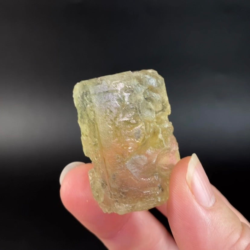 Etched Hanksite Crystal, Searles Lake - Fluorescent & Phosphorescent