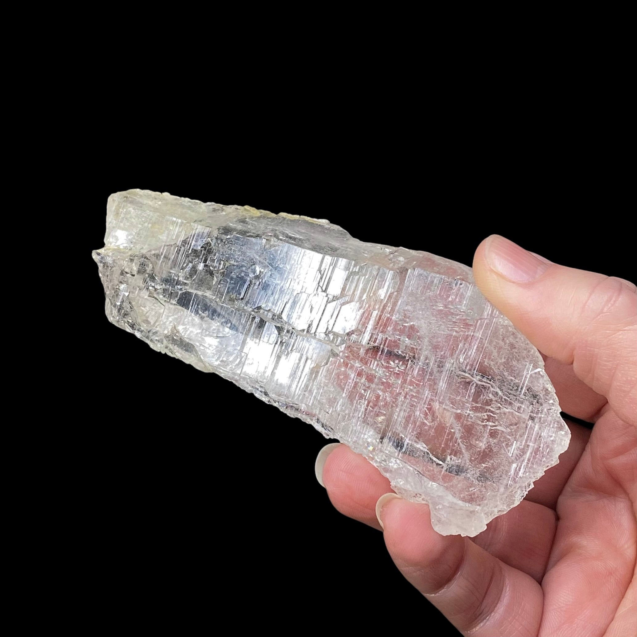 Himalayan Hydrothermal Etched Clear Nirvana Quartz Crystal