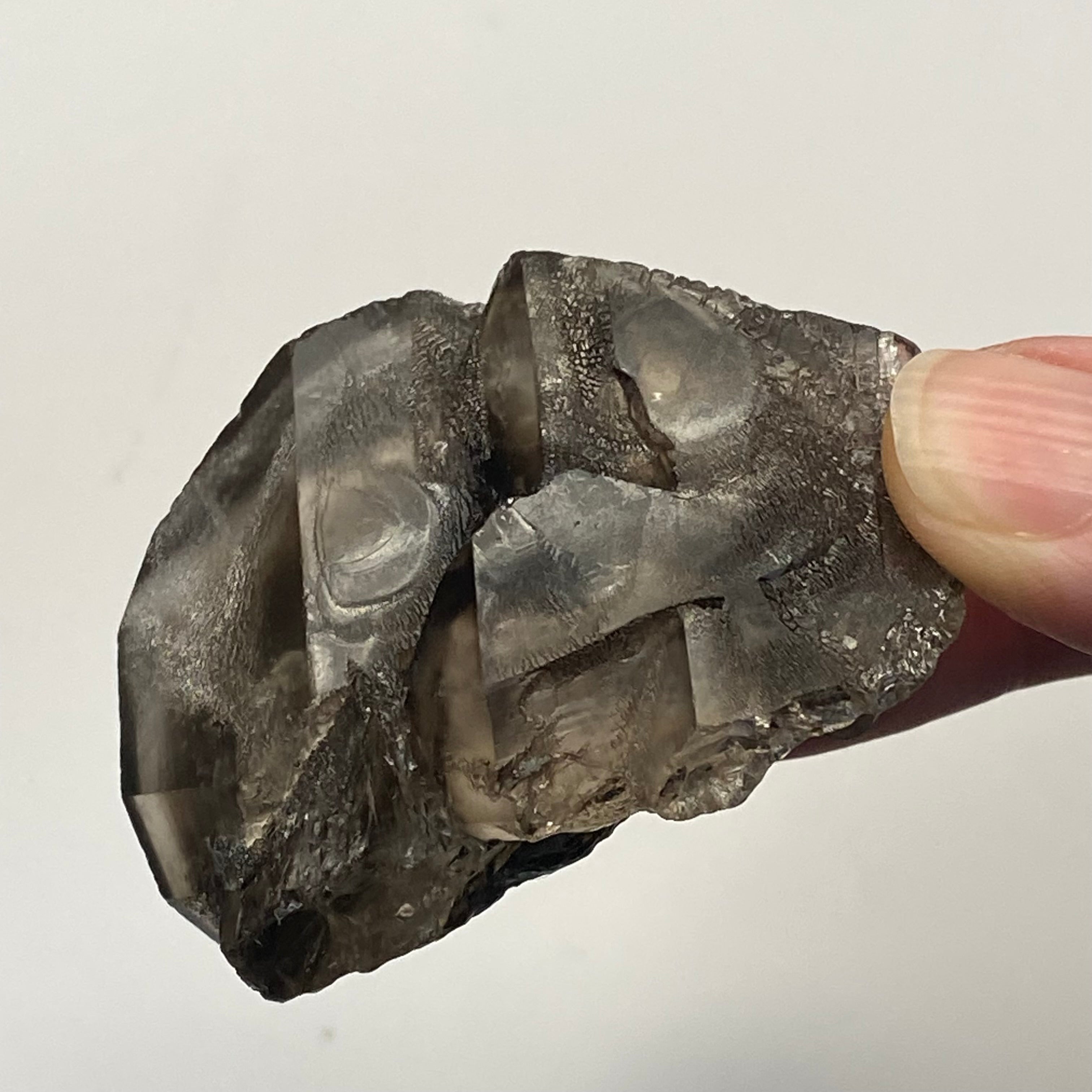 Smoky Elestial Quartz from Minas Gerais, Brazil