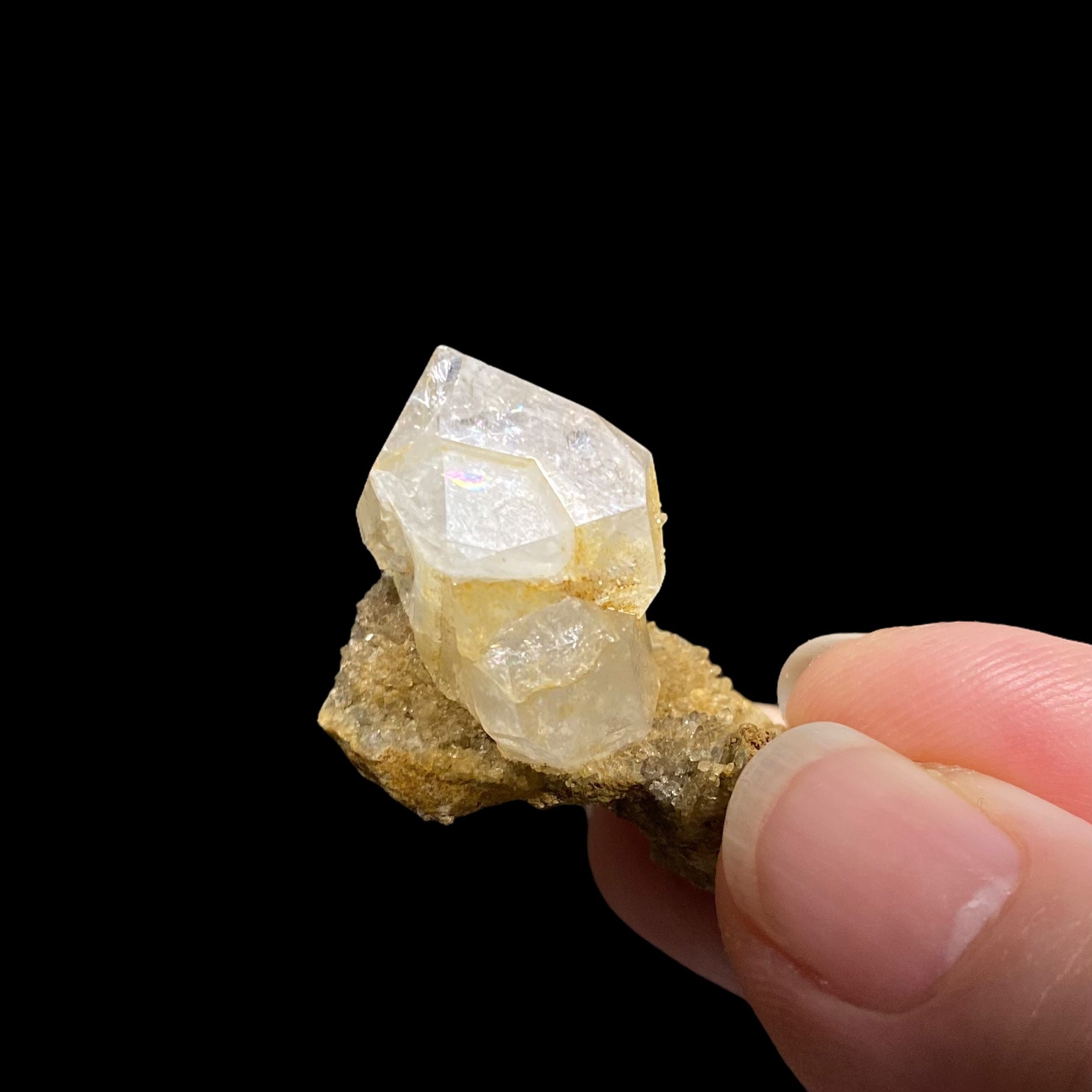 Herkimer Quartz Crystals on Matrix