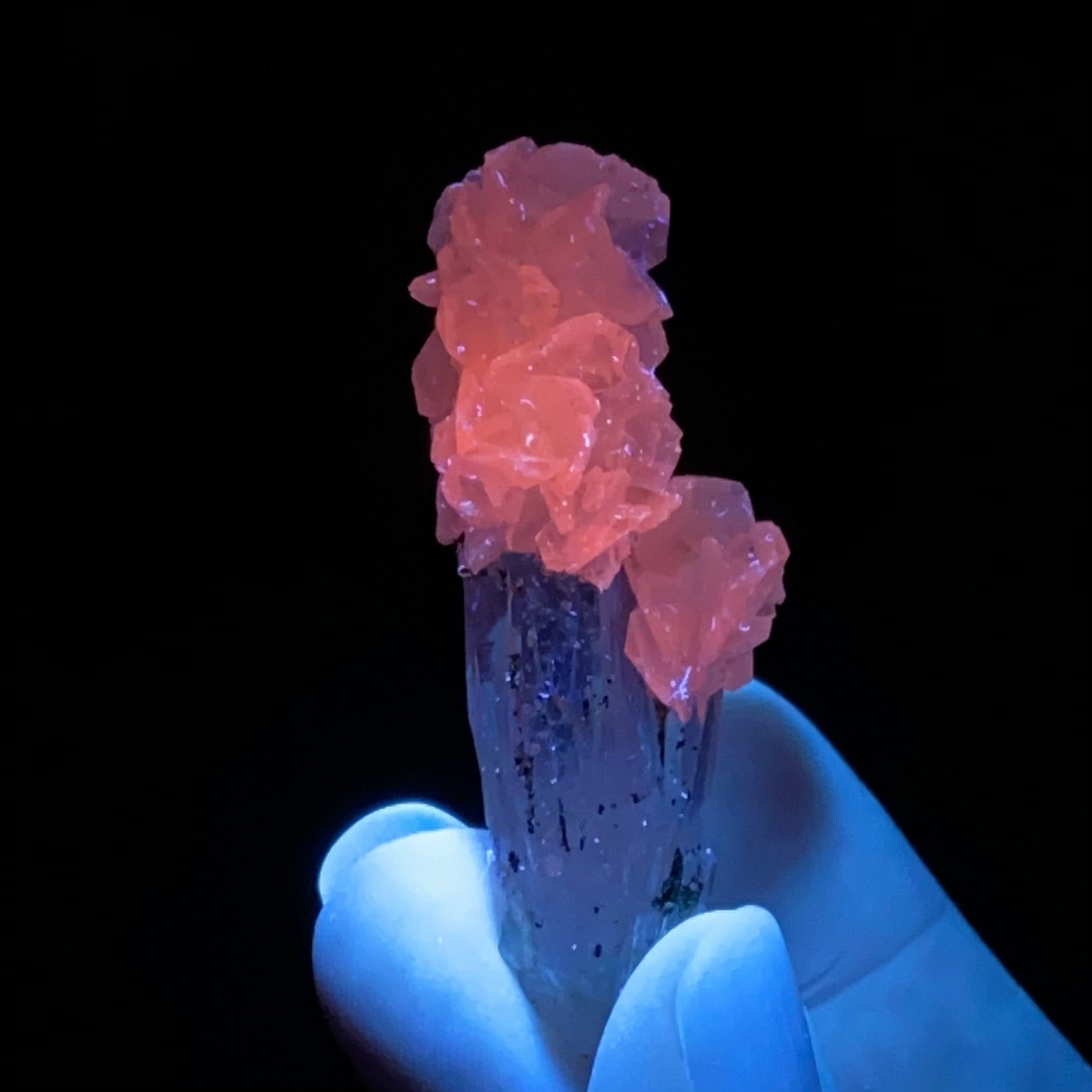 Quartz Cluster with Iridescent Pyrite & Calcite, Trepca Mines, Kosovo