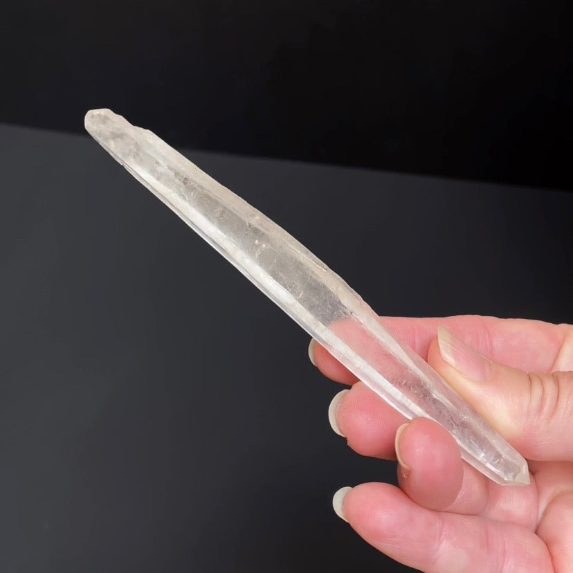 Double Terminated Laser Quartz Crystal, Corinto, Minas Gerais, Brazil